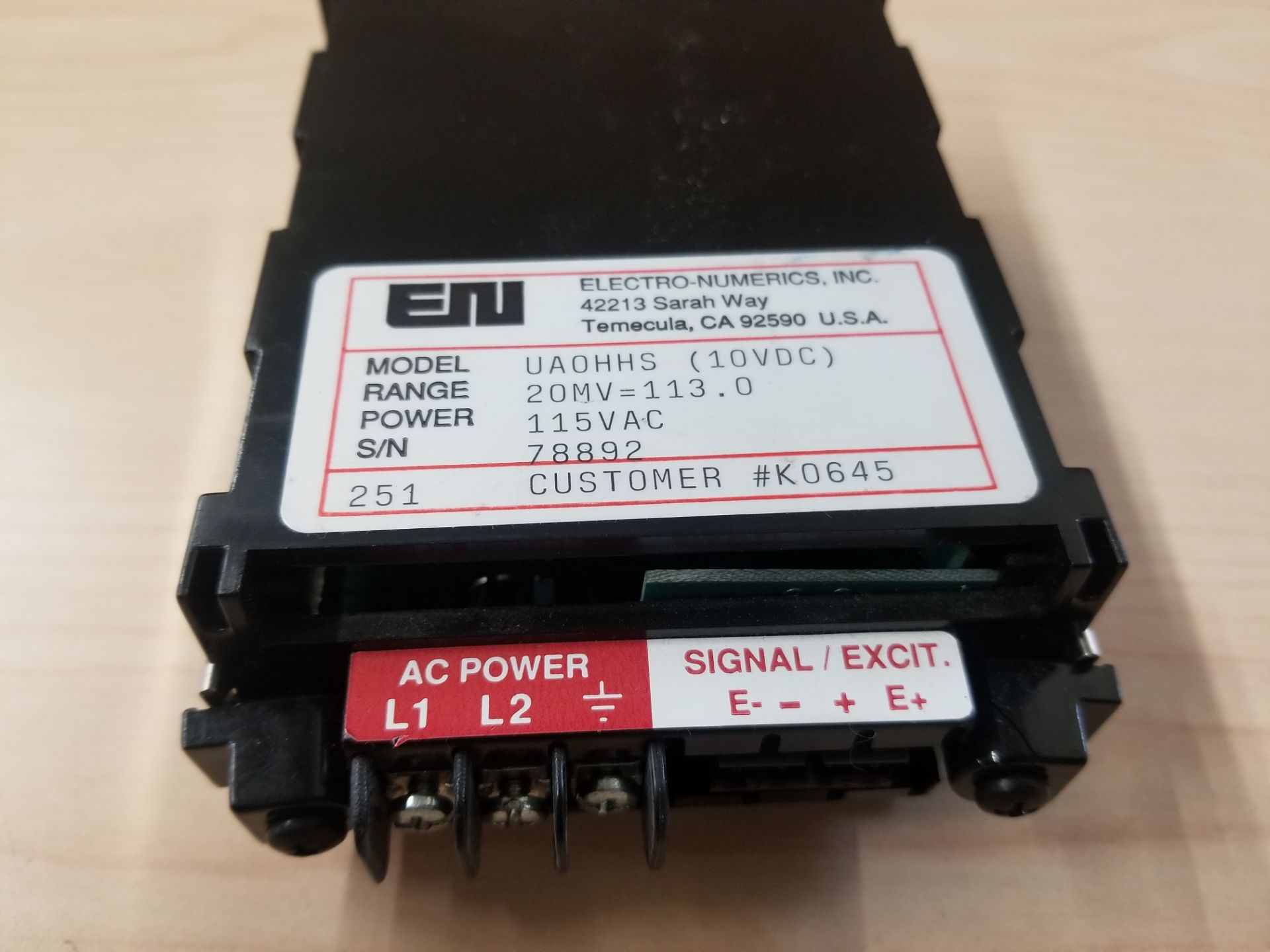 Eletro-Numerics Digital Panel Meter - Image 2 of 4