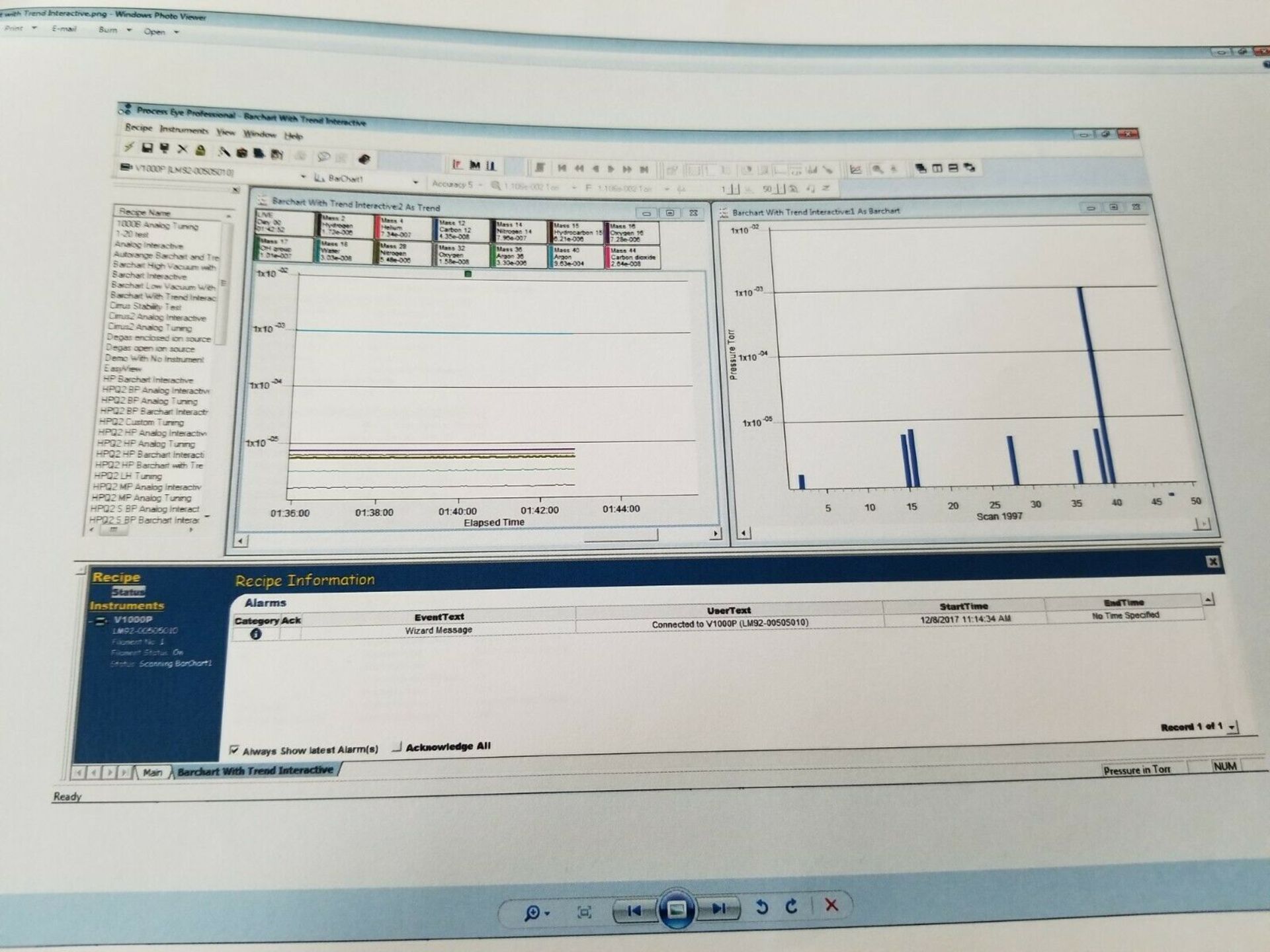 MKS MICROVISION-IP Quadrupole Residual Gas Analyzer - Image 10 of 12