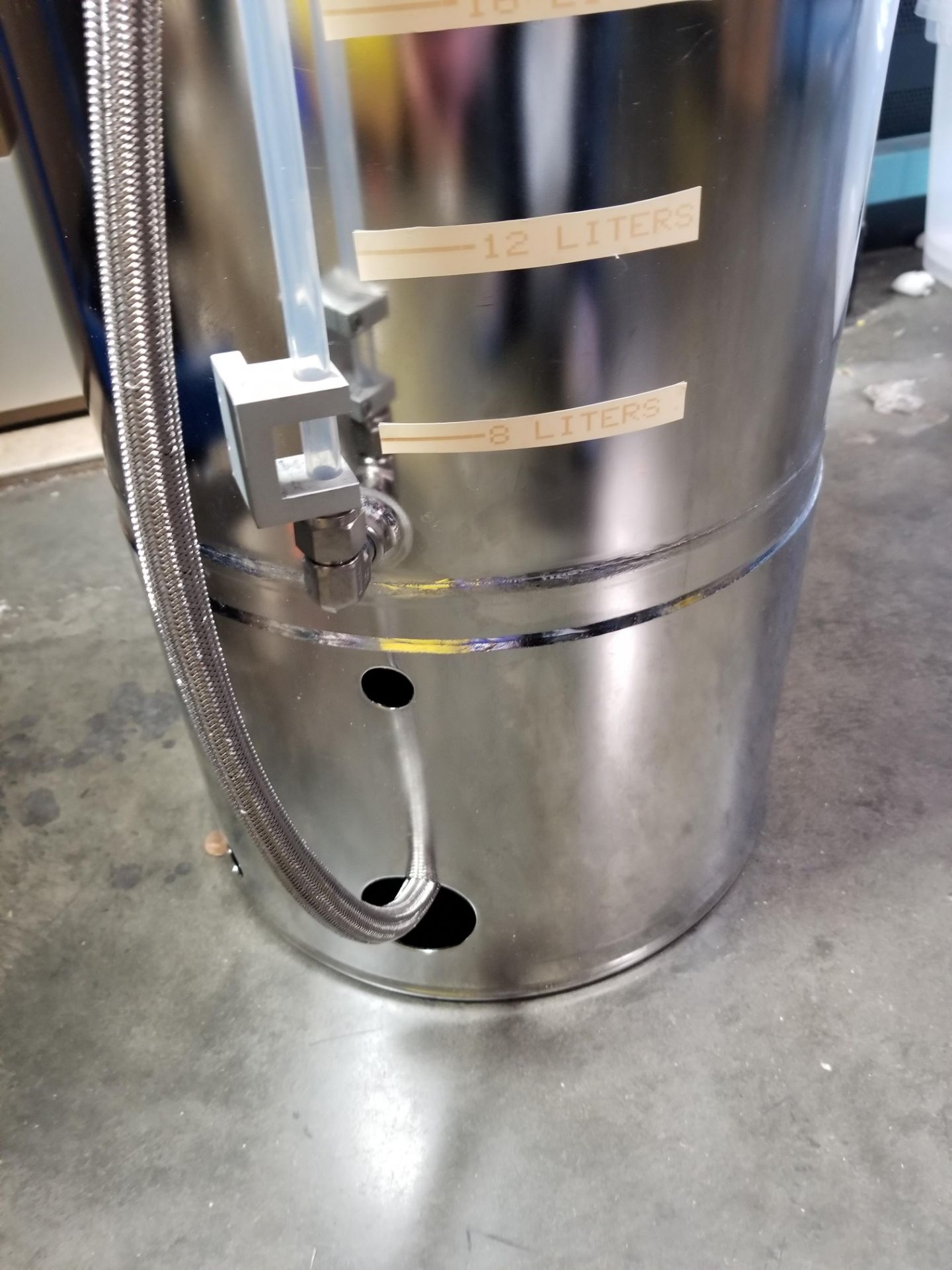 Alloy Products 60 Liter 304 Stainless Steel Pressure Vessel - Image 8 of 12