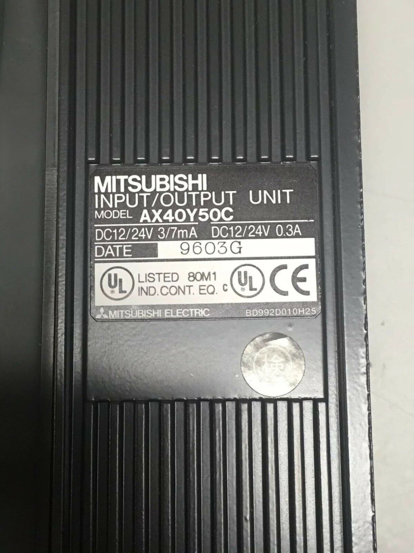 MITSUBISHI MELSEC PLC MODULE - Image 2 of 2
