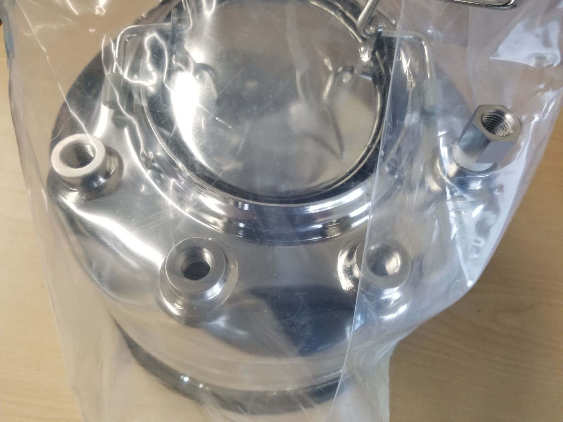 New Alloy Products 316L Stainless Steel Pressure Vessel - Image 4 of 12