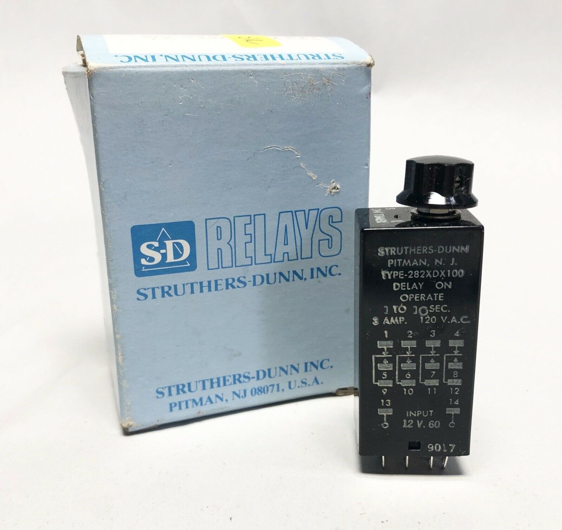 NEW STRUTHERS DUNN TIME DELAY RELAY
