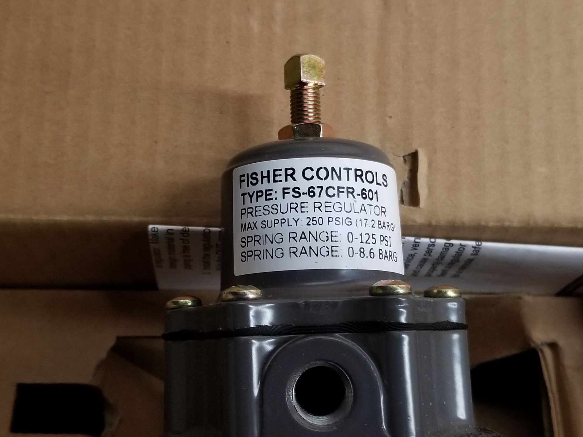 NEW FISHER PRESSURE REGULATOR - Image 4 of 5