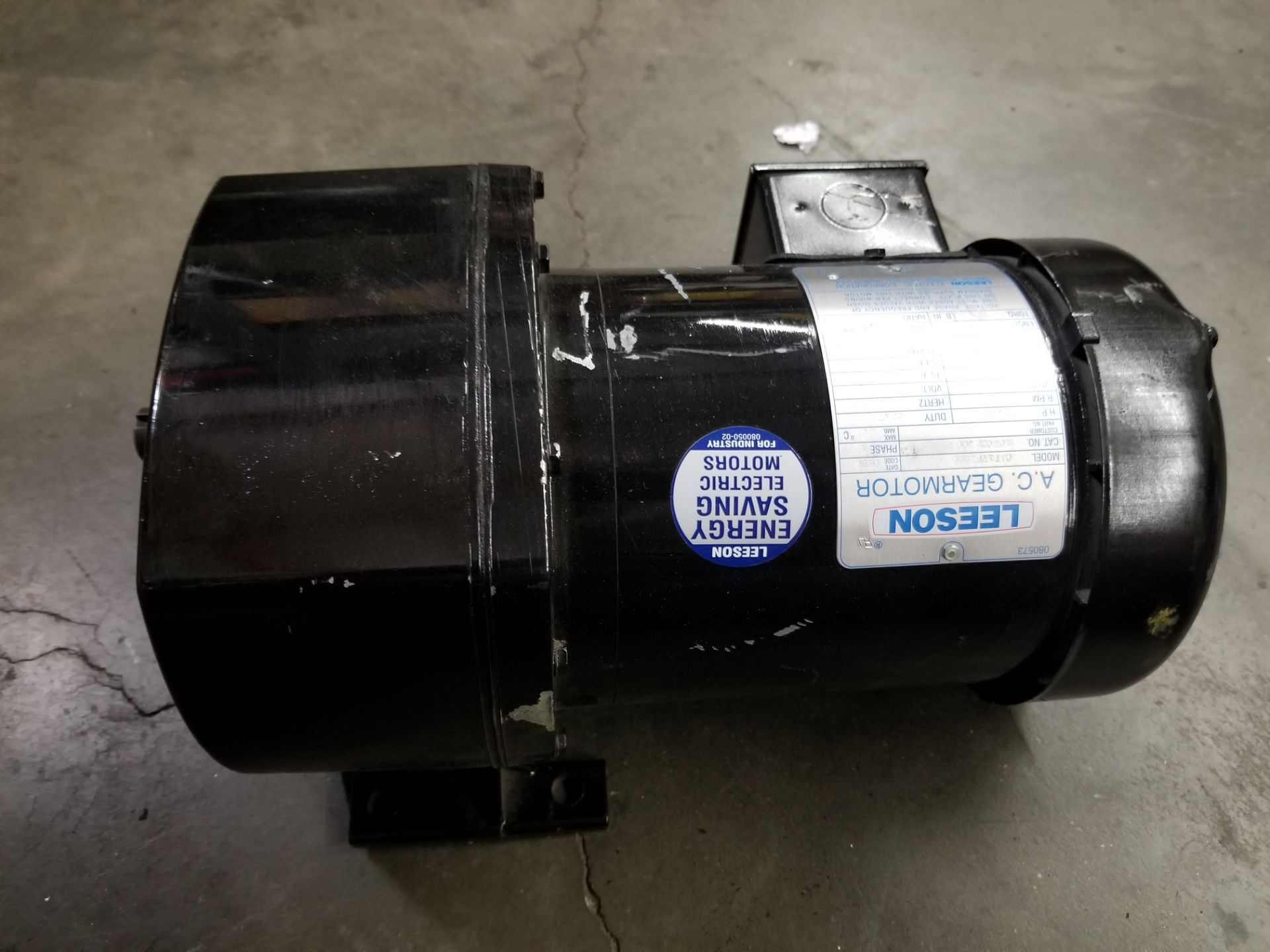 LEESON AC GEAR MOTOR