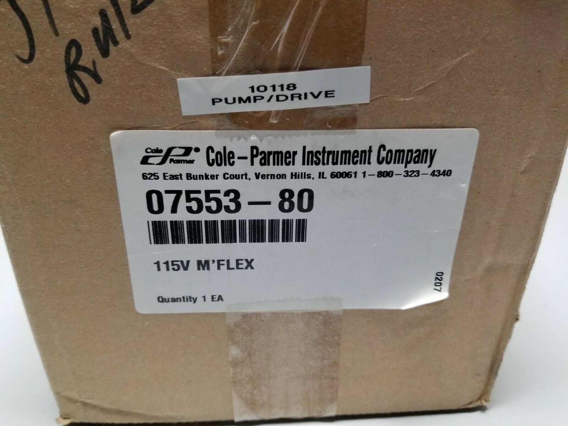 New Cole Parmer Masterflex Pump Drive/Motor - Image 2 of 9