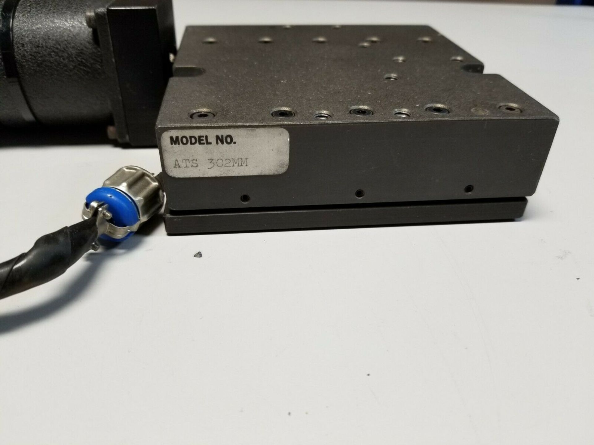 AEROTECH PRECISON LINEAR STAGE POSITIONER WITH STEPPER MOTOR & ENCODER - Image 5 of 11