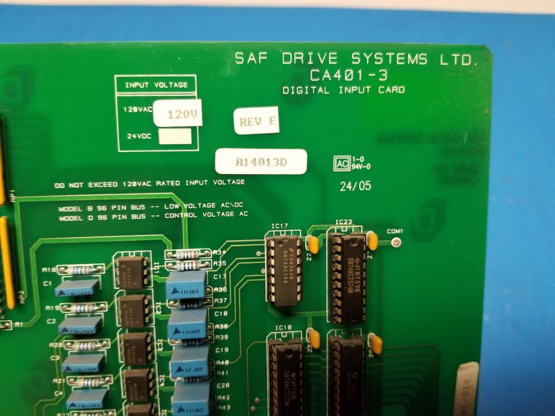 SAF ROBOT DIGITAL INPUT CARD - Image 3 of 3