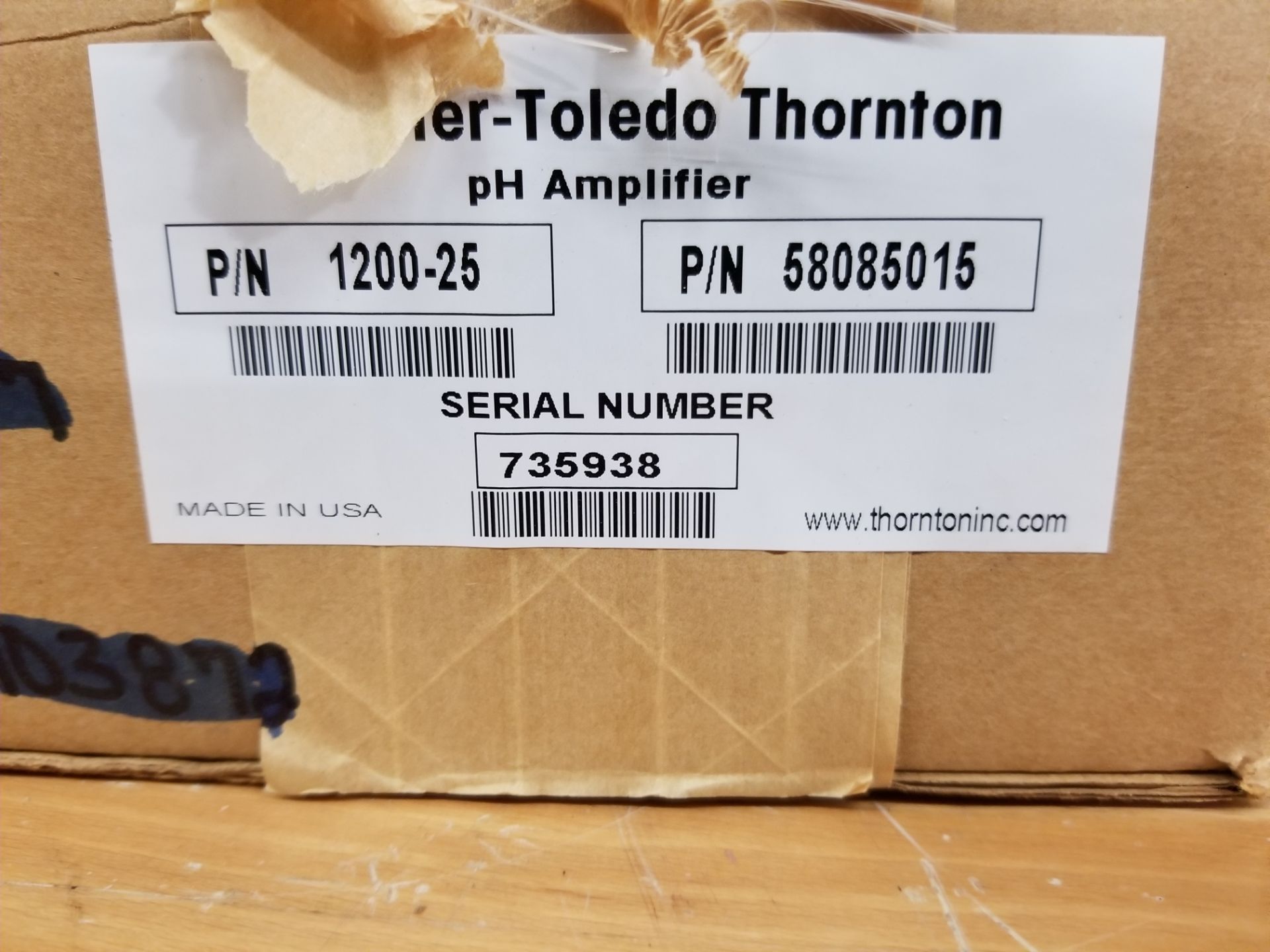 NEW METTLER TOLEDO THORNTON pH PREMAPLIFIER - Image 2 of 3