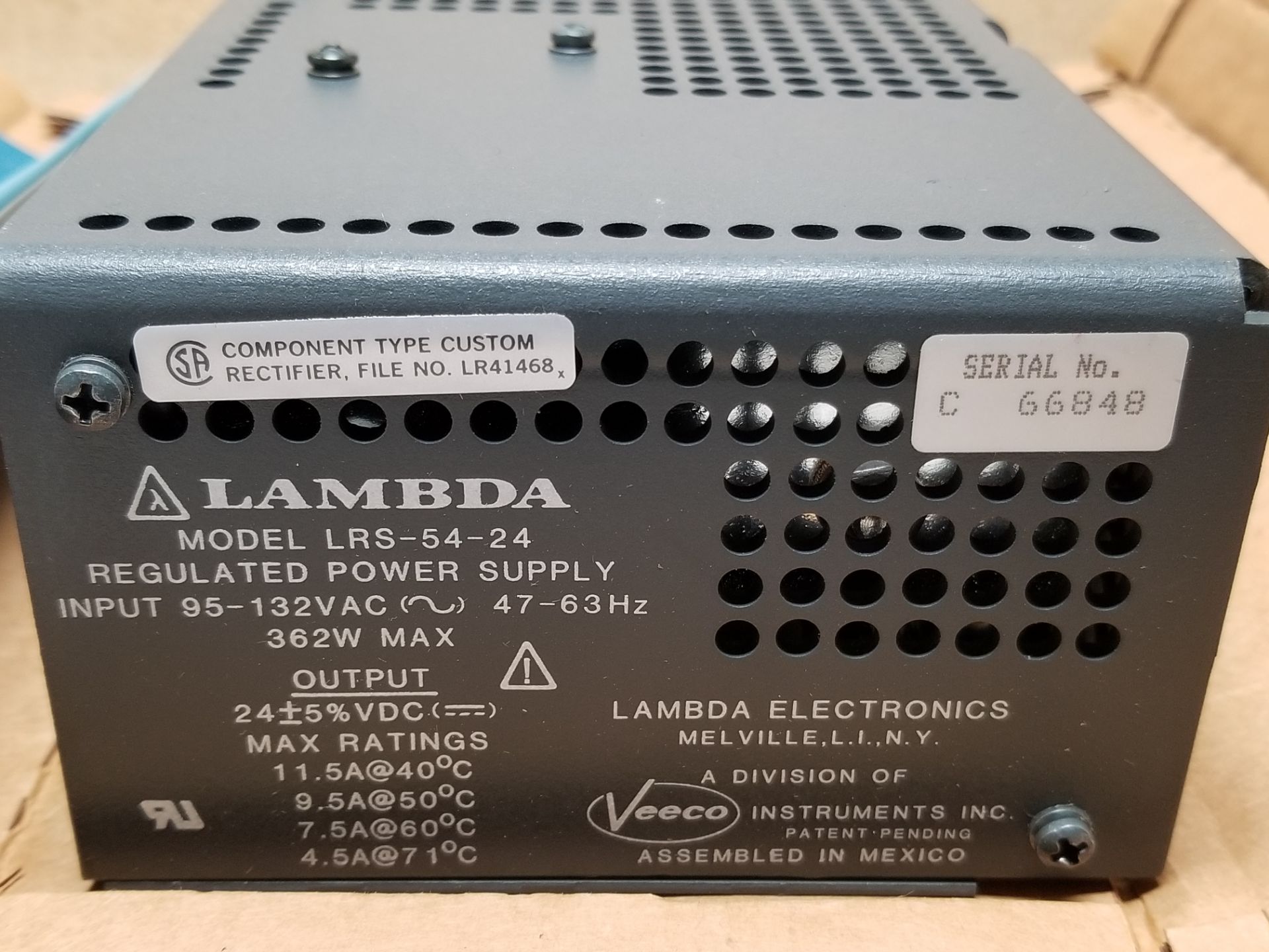 New Lambda Regulated Power Supply - Image 5 of 6