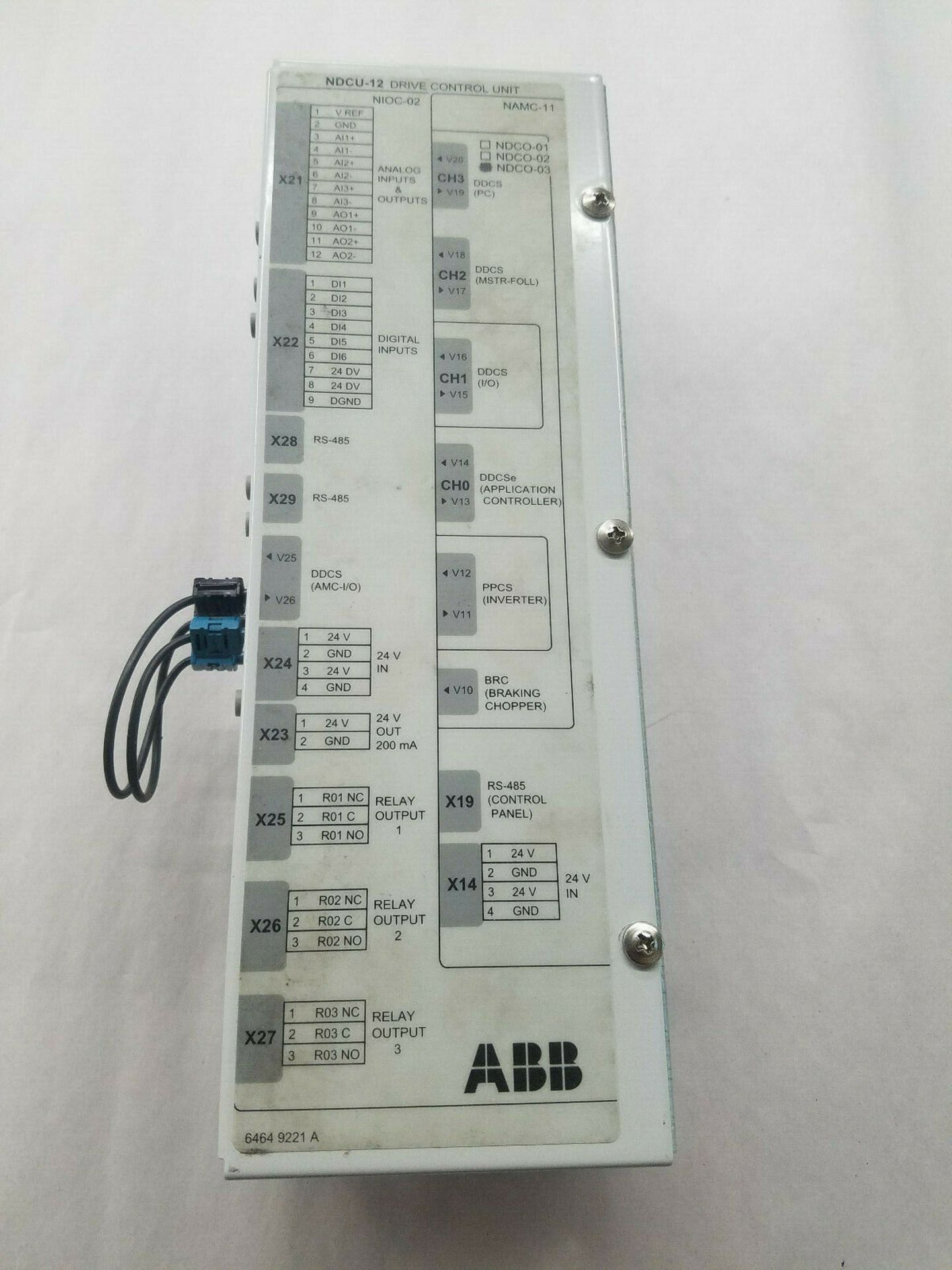 ABB NDCU-12 Drive Control Unit