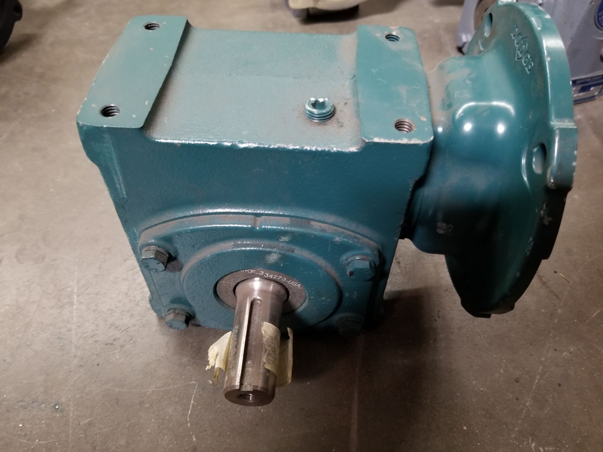 BALDOR TIGEAR 2 RIGHT ANGLE WORM GEAR SPEED REDUCER