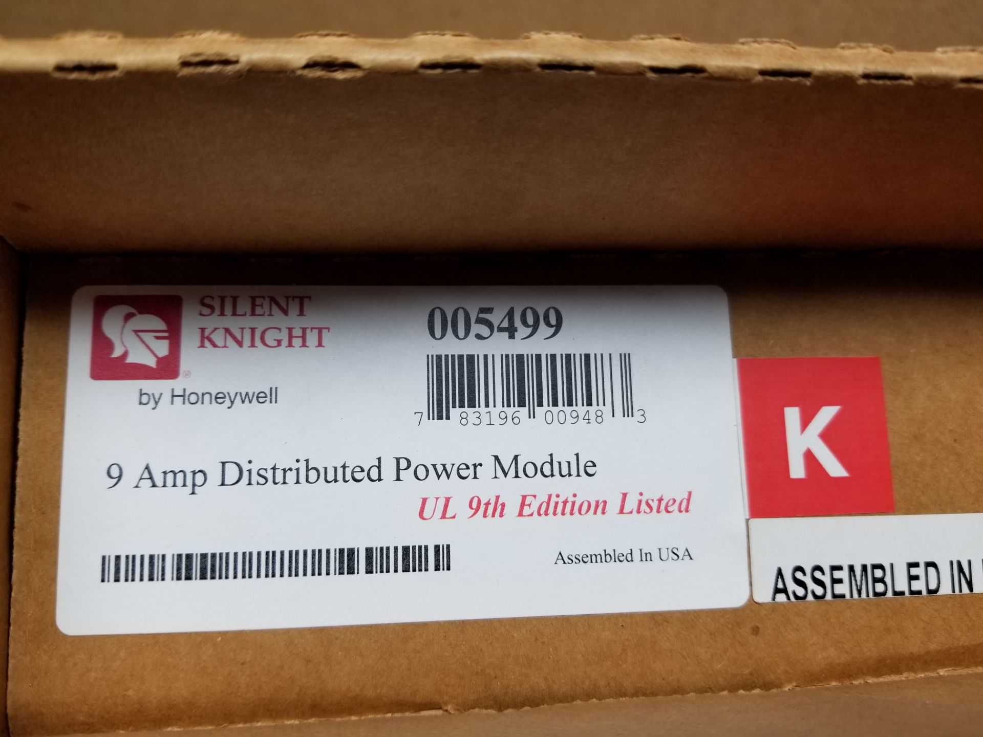 NEW SILENT KNIGHT 9 AMP DISTRIBUTED POWER MODULE - Image 2 of 3