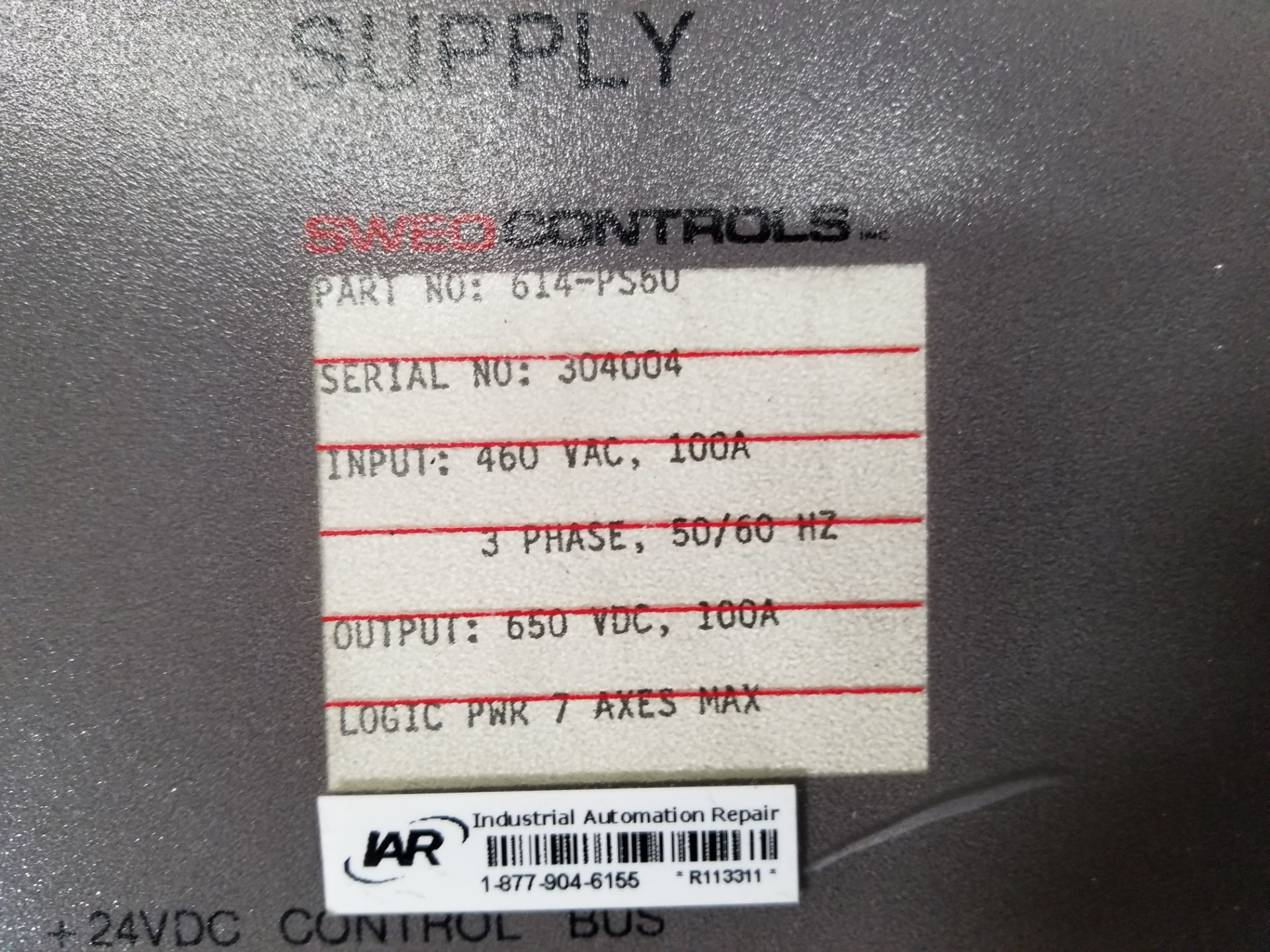 SWEO DRIVE POWER SUPPLY - Image 6 of 10