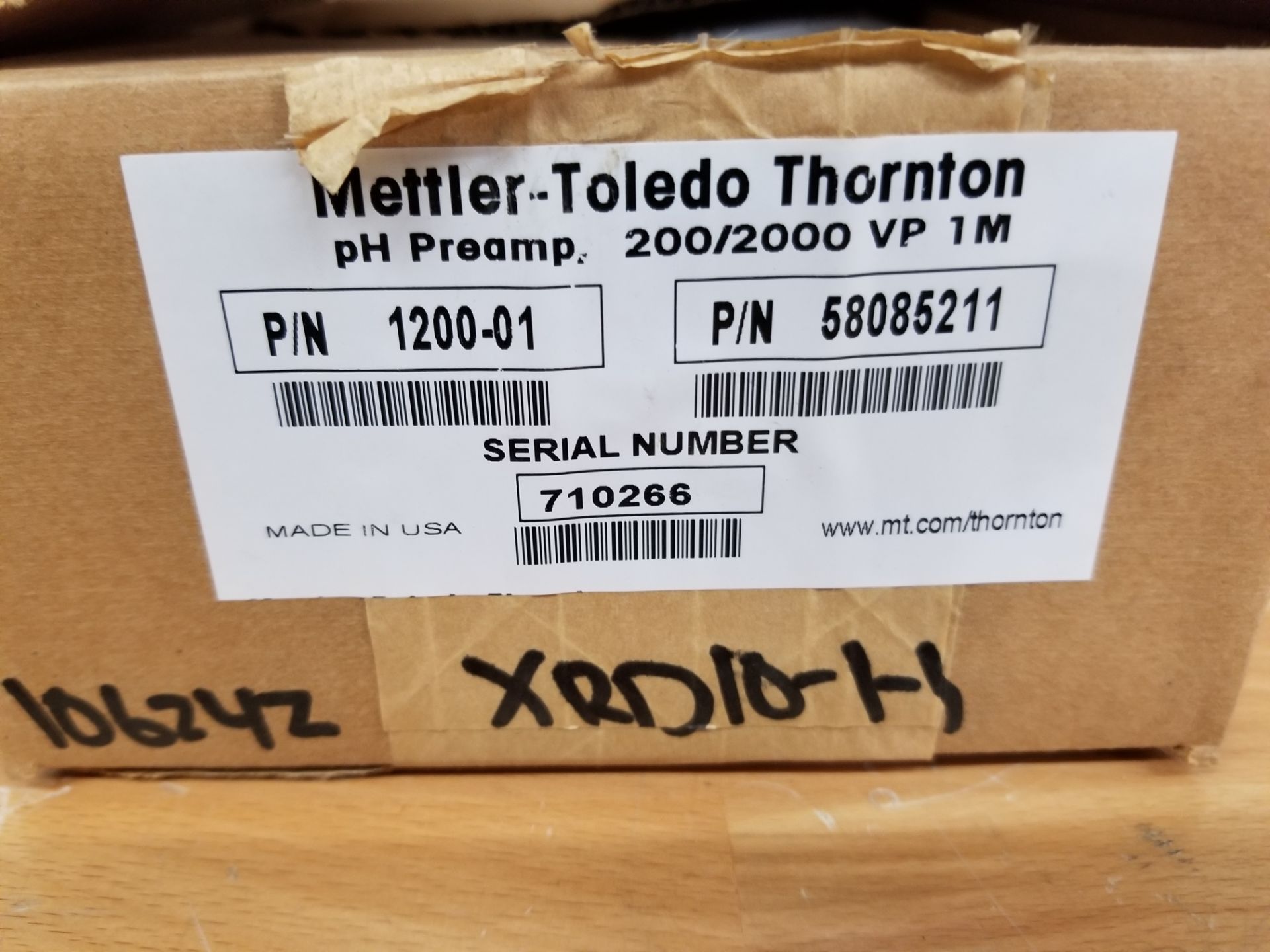 NEW METTLER TOLEDO THORNTON pH PREMAPLIFIER - Image 2 of 3