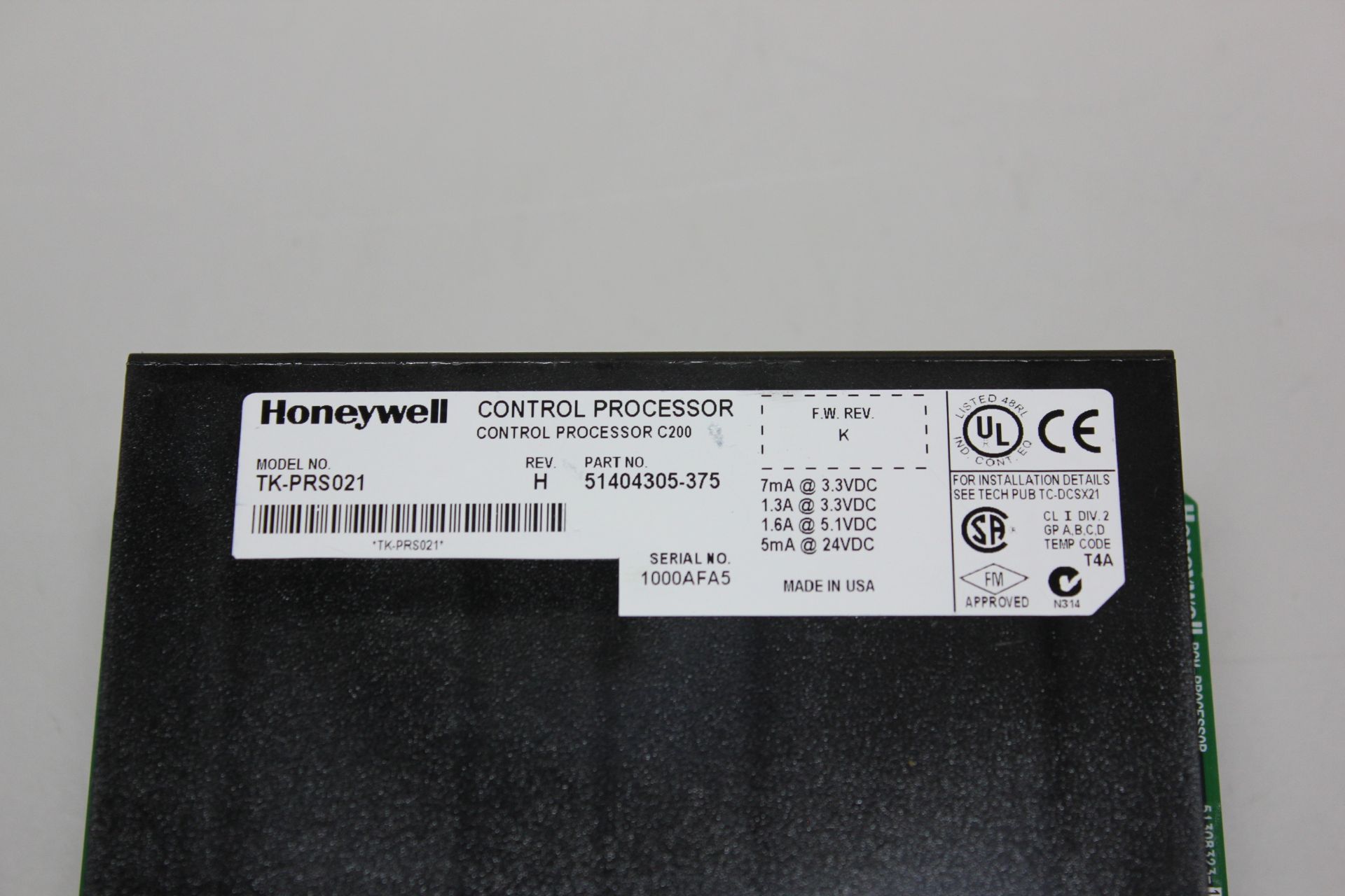 ALLEN BRADLEY/HONEYWELL PLC CPU PROCESSOR - Image 3 of 3