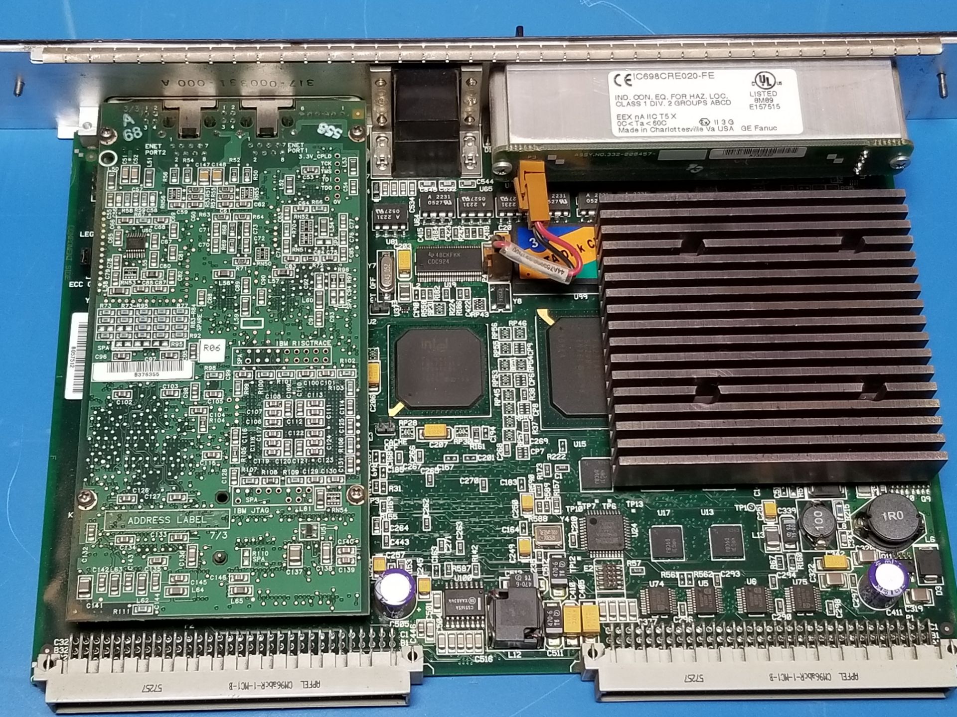 GE FANUC PACSYSTEMS RX7I PLC 700MHZ CPU PROCESSOR MODULE - Image 7 of 10