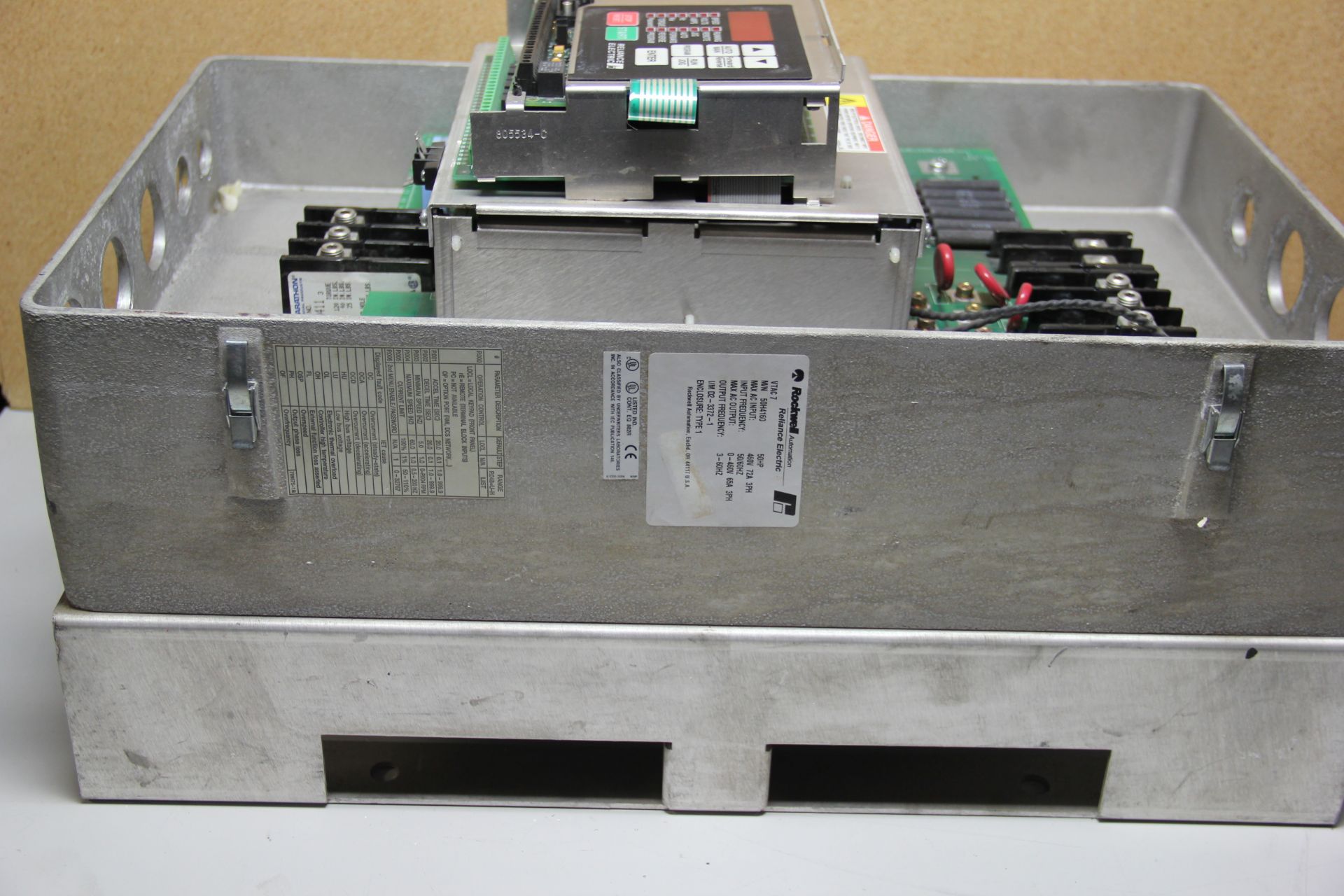 ROCKWELL RELIANCE 50HP AC DRIVE - Image 6 of 9