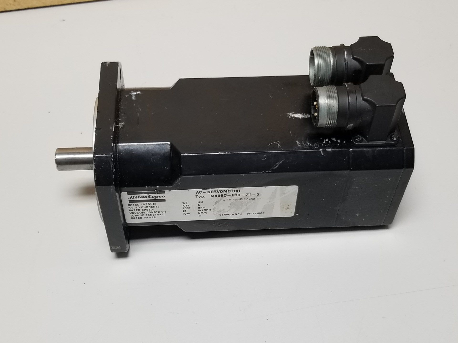 ATLAS COPCO AC SERVO MOTOR