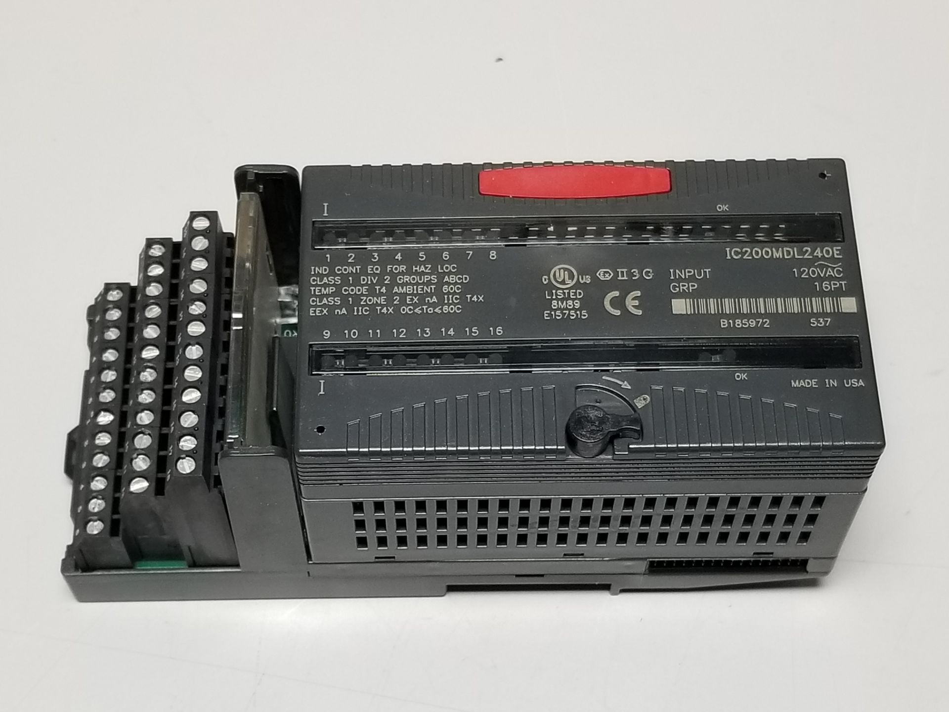 GE FANUC PLC INPUT MODULE