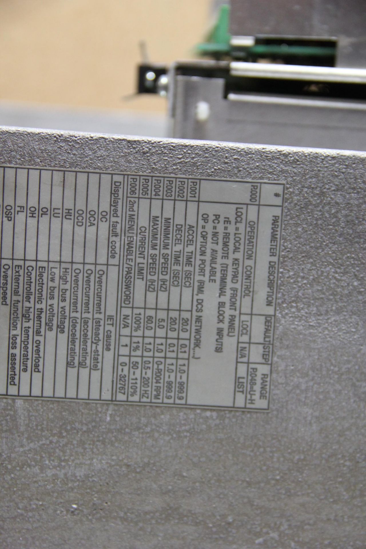 ROCKWELL RELIANCE 50HP AC DRIVE - Image 7 of 9