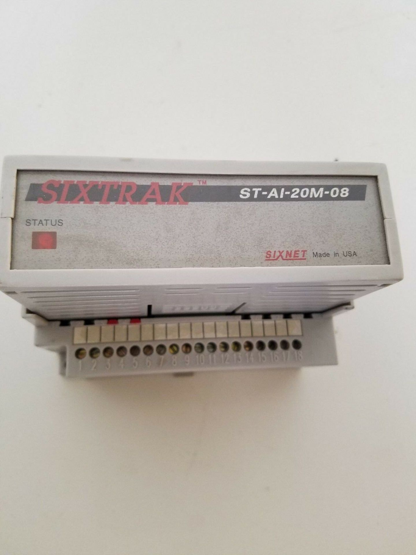 SIXNET SIXTRAK PLC MODULE WITH BASE - Image 2 of 2