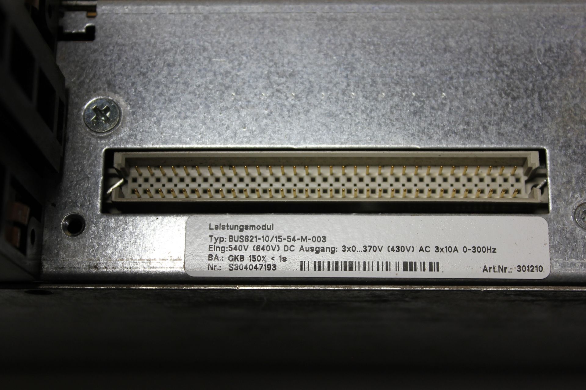 BAUMULLER DIGITAL MOTOR CONTROLLER - Image 6 of 6