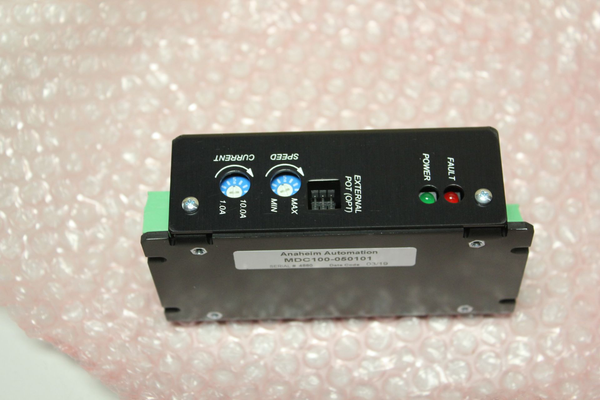 NEW ANAHEIM AUTOMATION BRUSHLESS DC MOTOR SPEED CONTROLLER - Image 4 of 5
