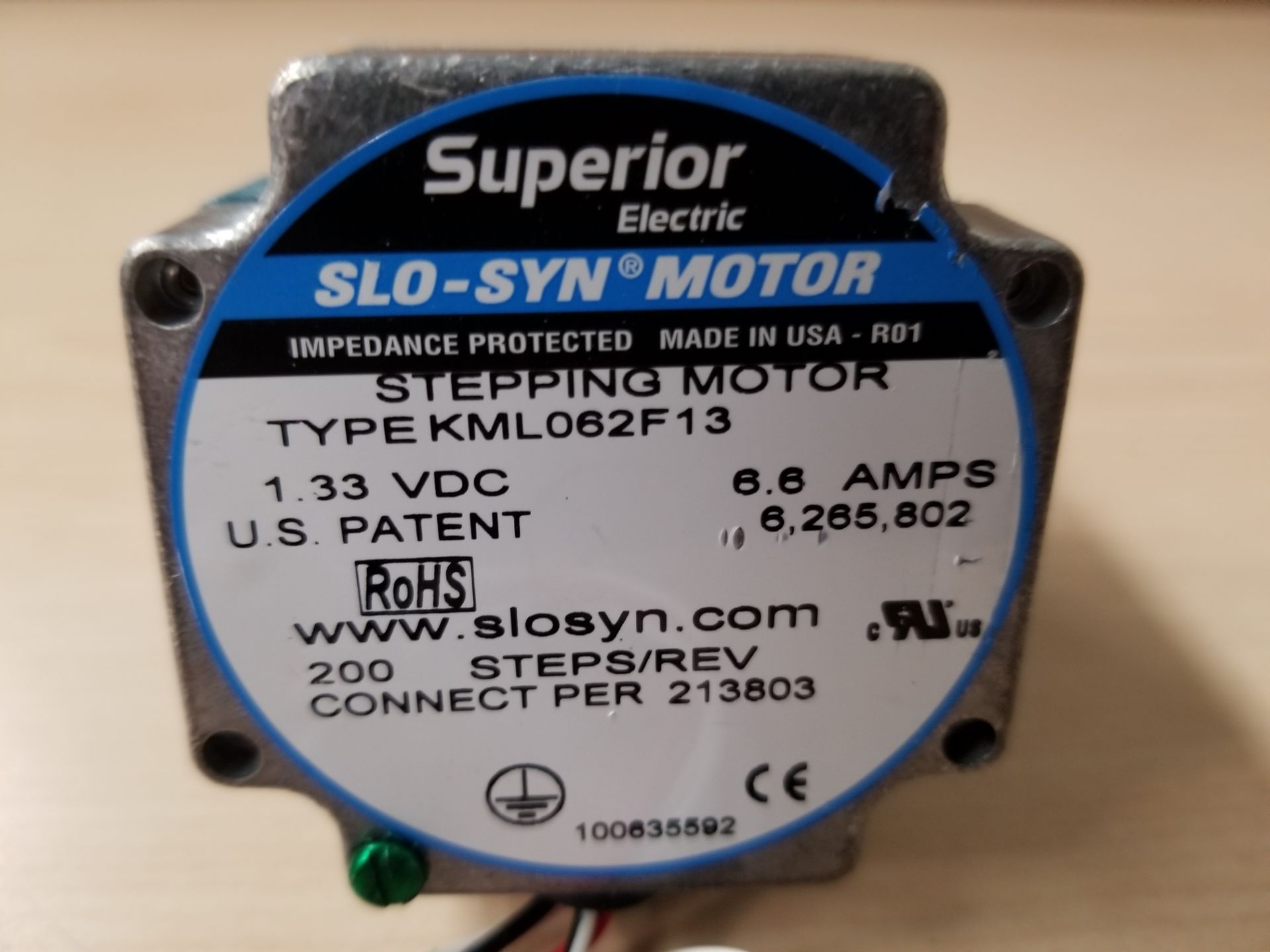 Unused Superior Electric Slo-Syn Stepping Stepper Motor - Image 5 of 5