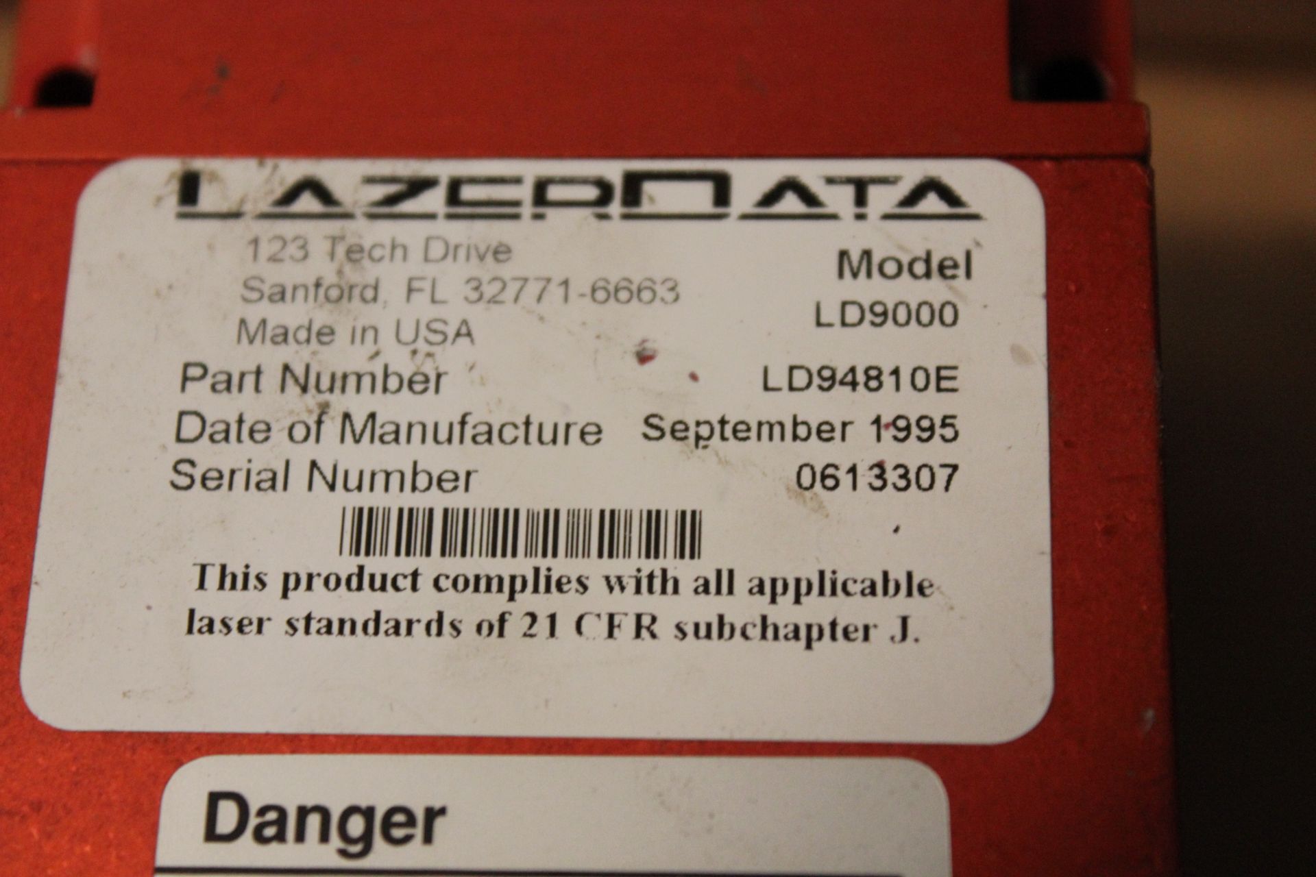 LOT OF 2 PSC LAZERDATA BARCODE SCANNERS - Image 2 of 4