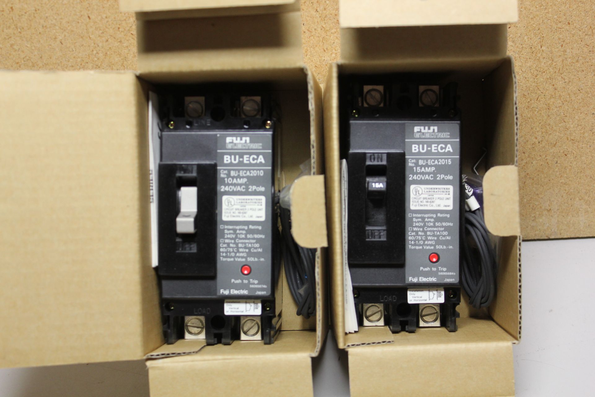 LOT OF NEW FUJI INDUSTRIAL CIRCUIT BREAKER - Image 2 of 2