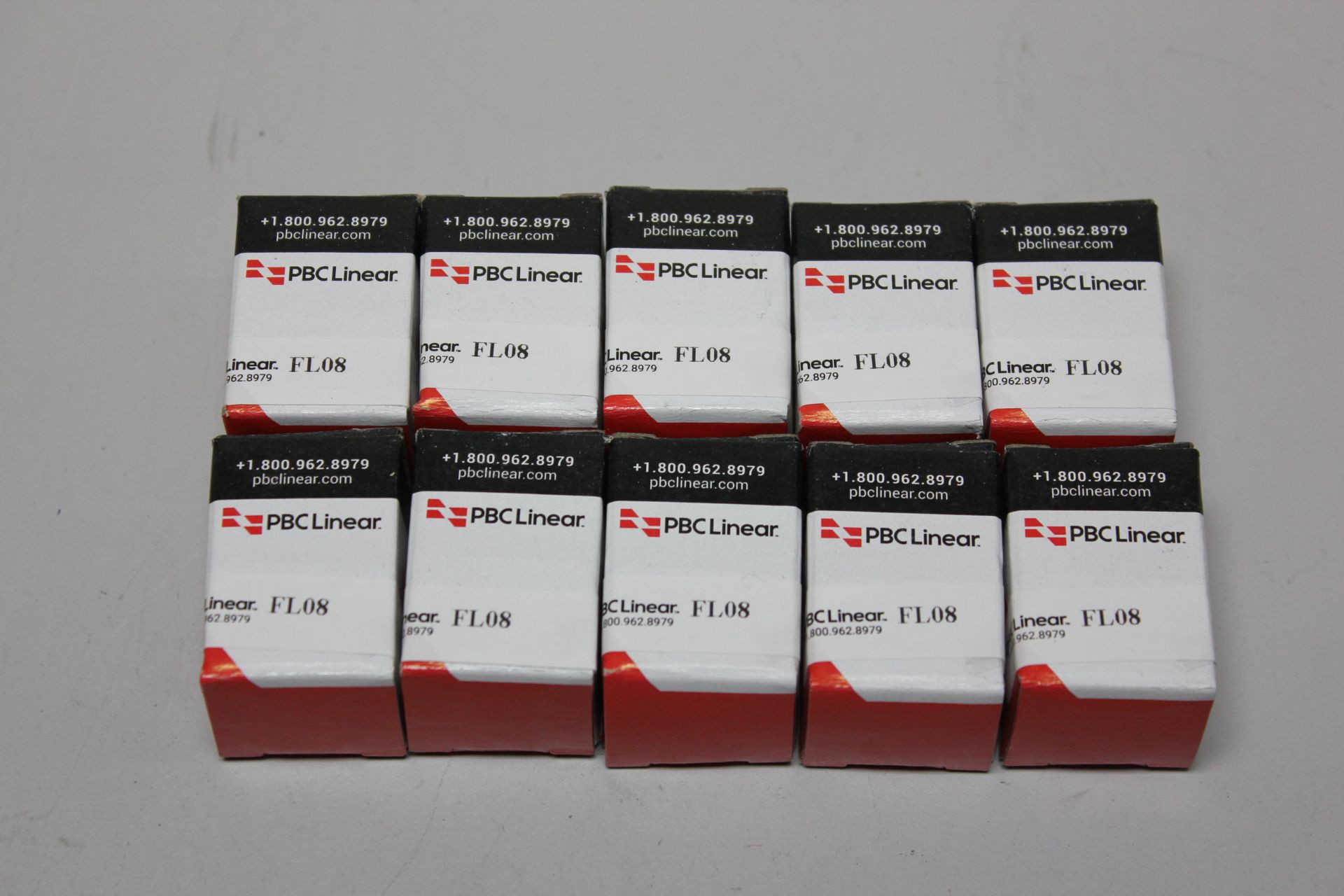 LOT OF NEW PBC LINEAR BEARING FL08