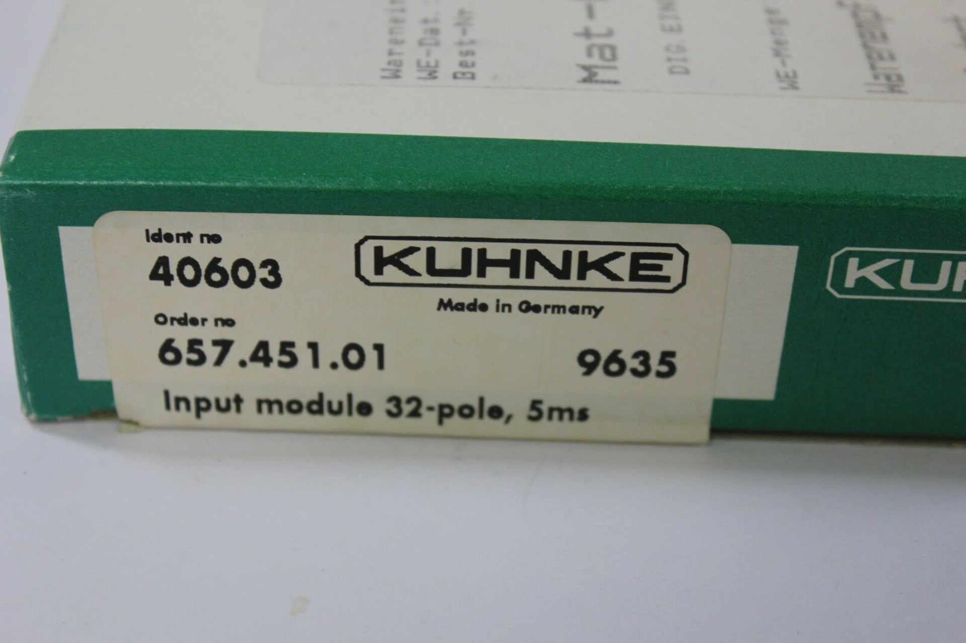 NEW KUHNKE PLC INPUT MODULE - Image 2 of 5