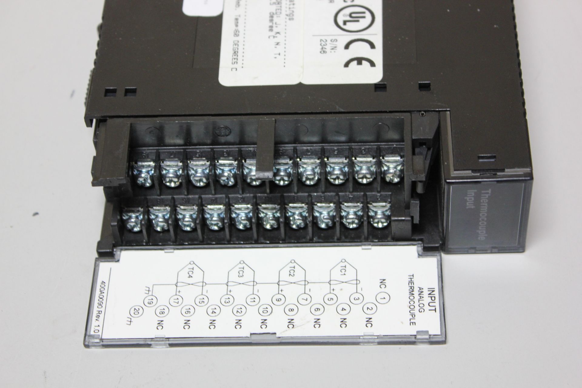 GE FANUC THERMOCOUPLE INPUT PLC MOCULE - Image 2 of 3