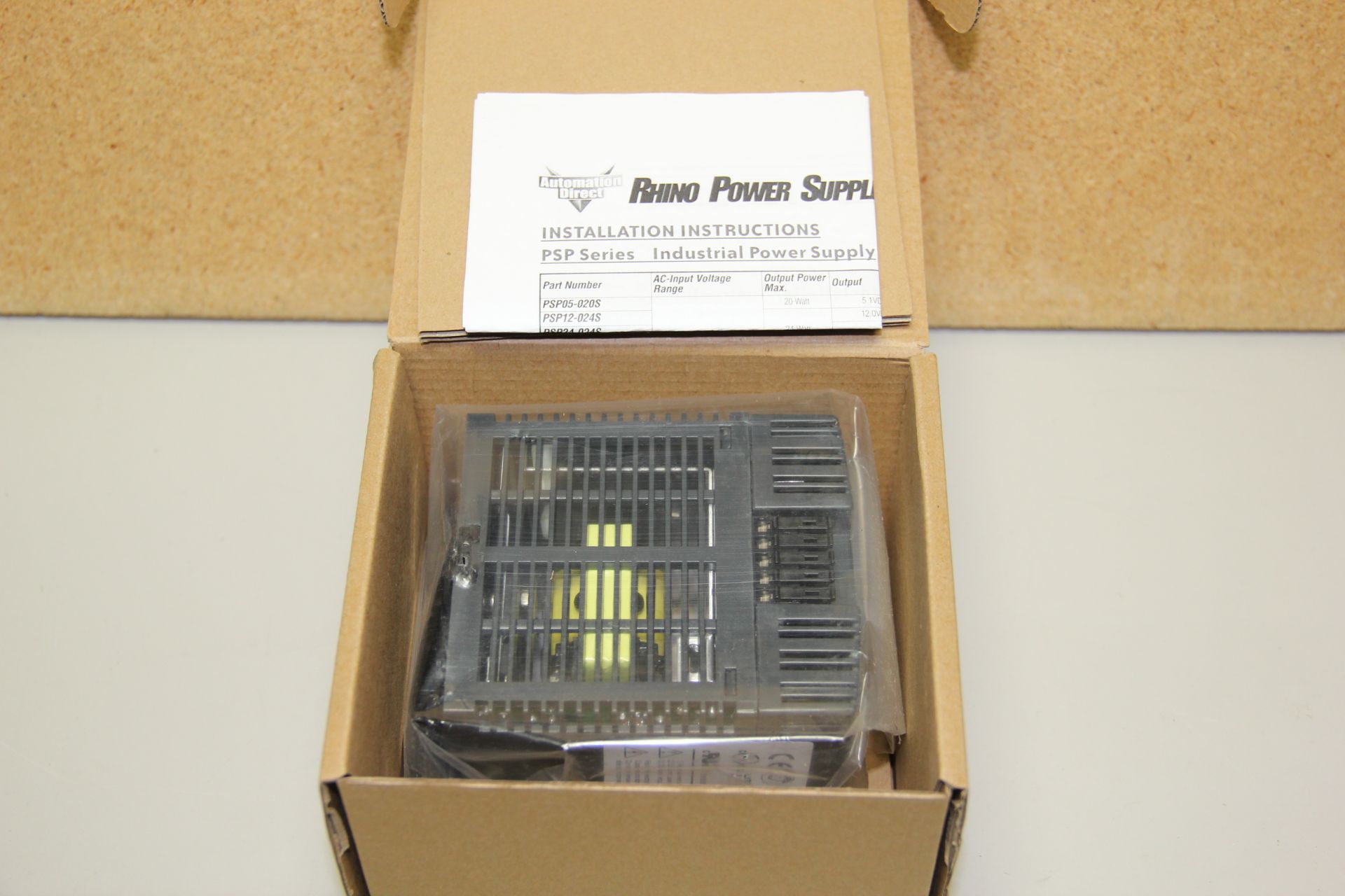 NEW AUTOMATION DIRECT RHINO POWER SUPPLY - Image 2 of 3