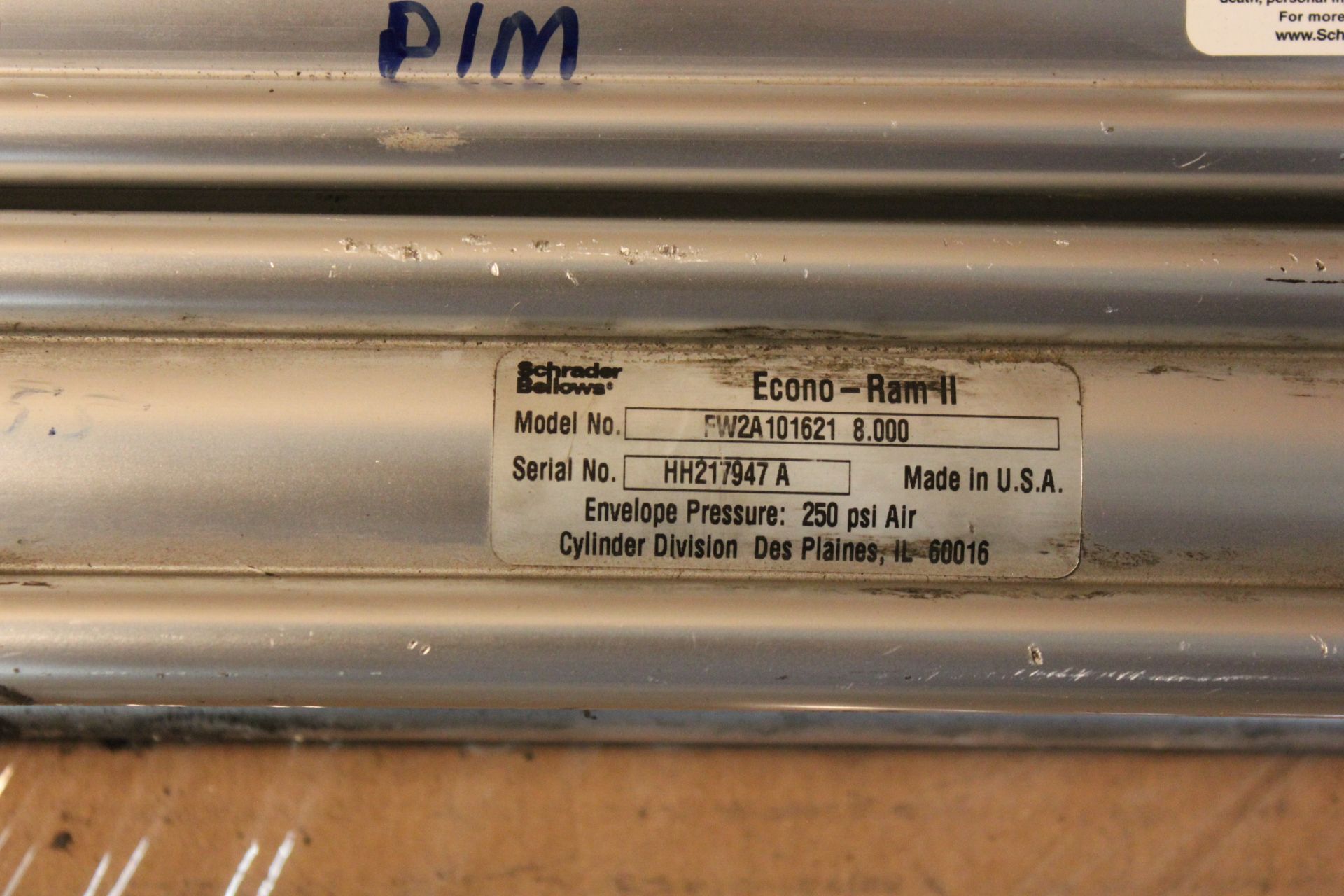 LOT OF 6 PNEUMATIC CYLINDERS - Image 2 of 5