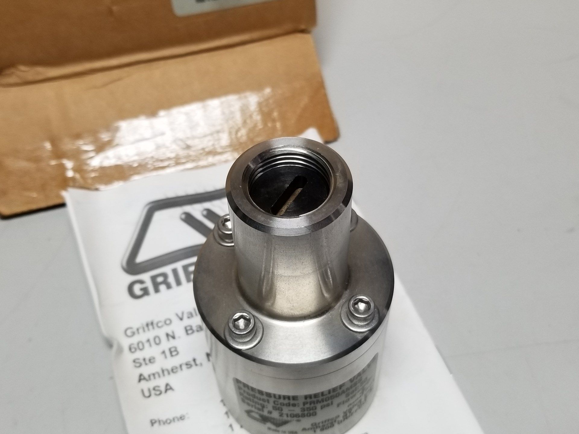 NEW GRIFFCO PRESSURE RELIEF VALVE - Image 5 of 5