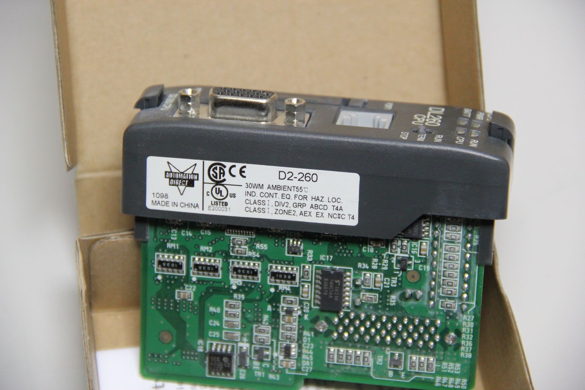 AUTOMATION DIRECT PLC CPU MODULE - Image 3 of 3