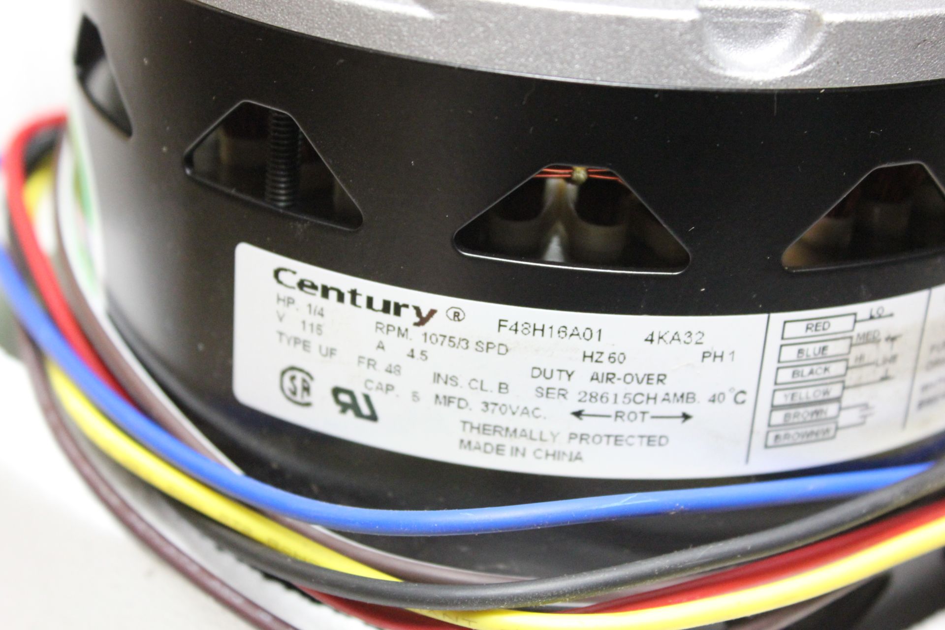 NEW CENTURY INDUSTRIAL MOTOR - Image 5 of 5