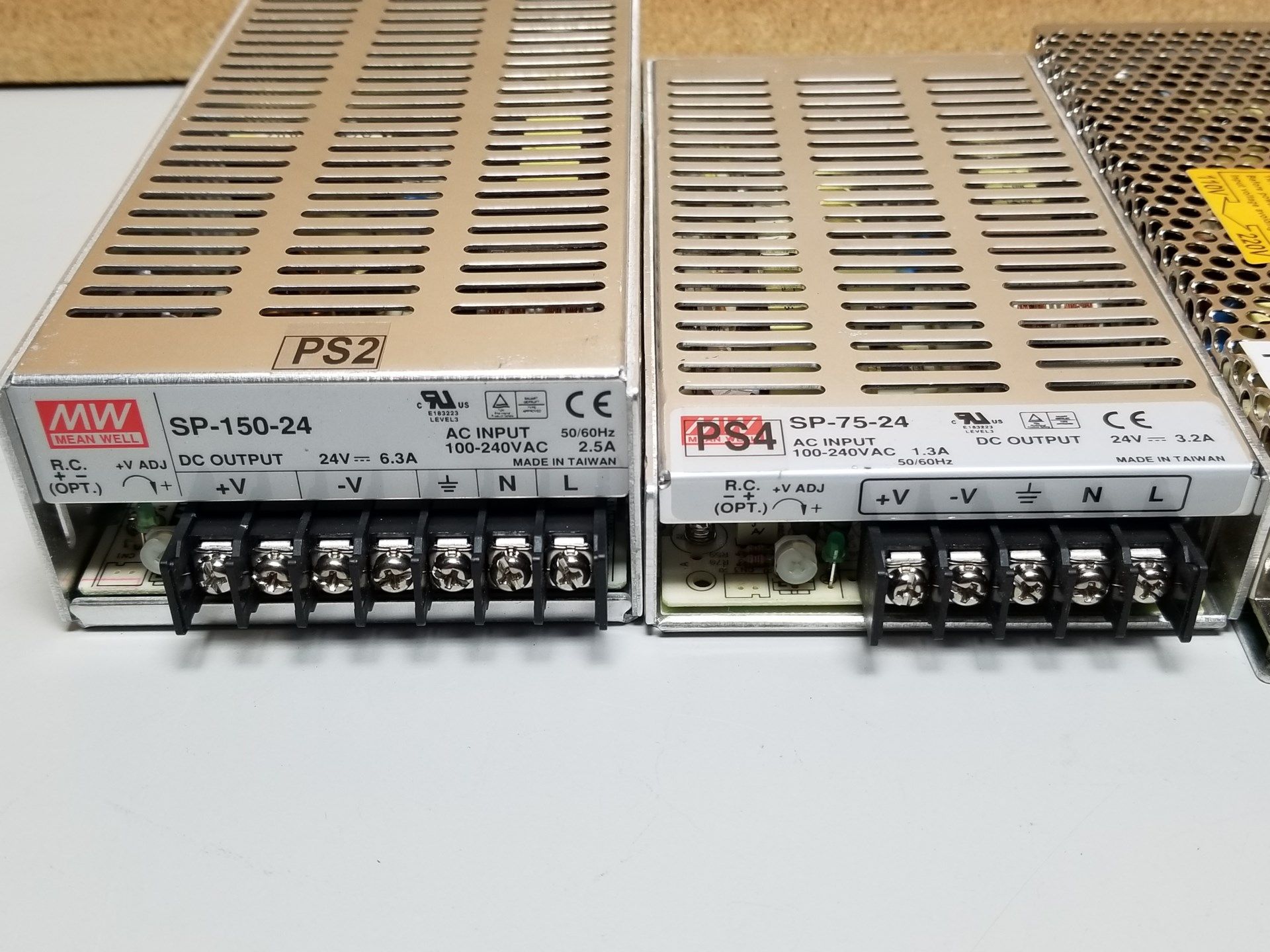 LOT OF MEAN WELL AUTOMATION POWER SUPPLIES - Image 2 of 3