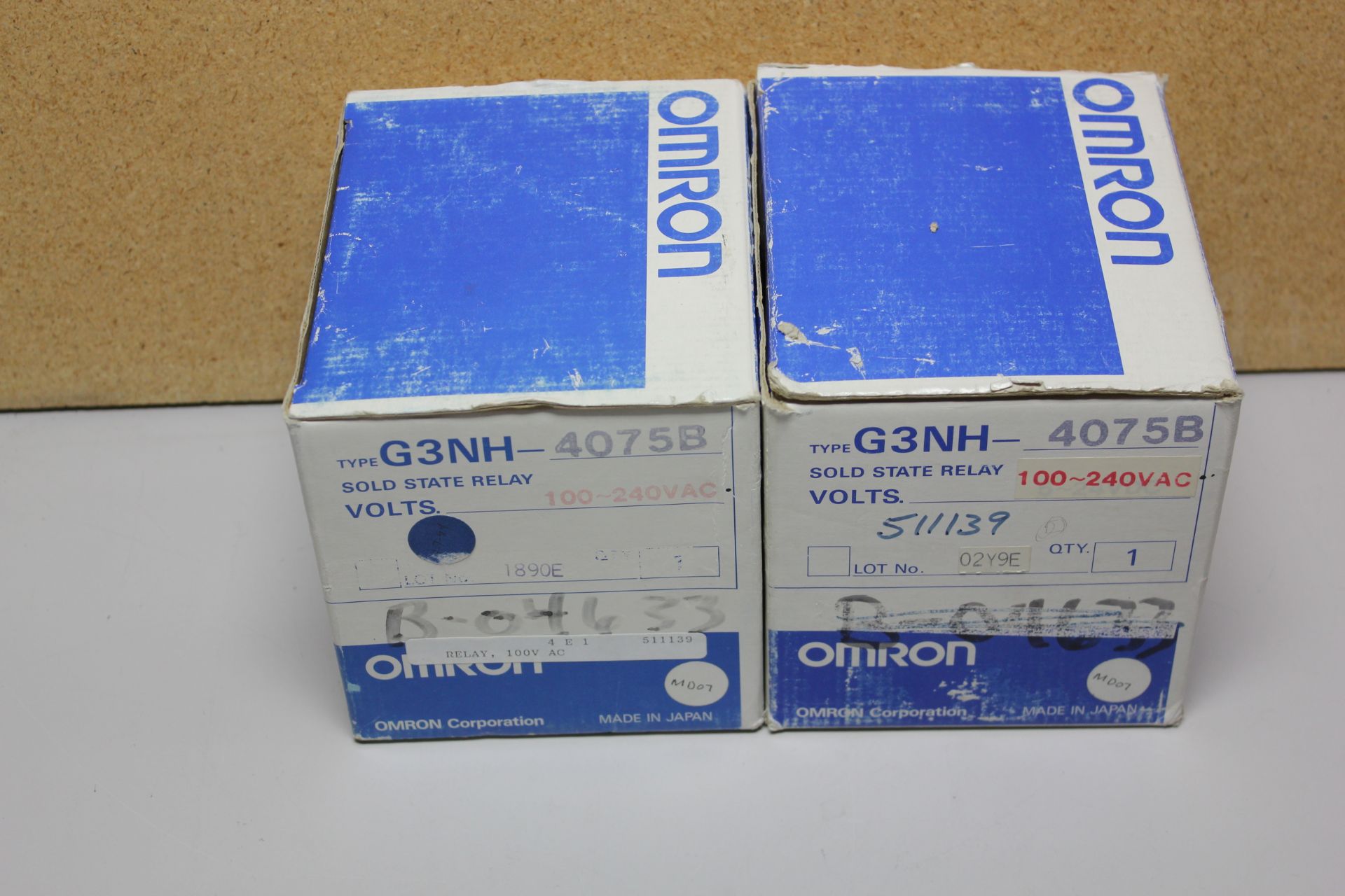 LOT OF NEW OMRON SOLID STATE RELAYS