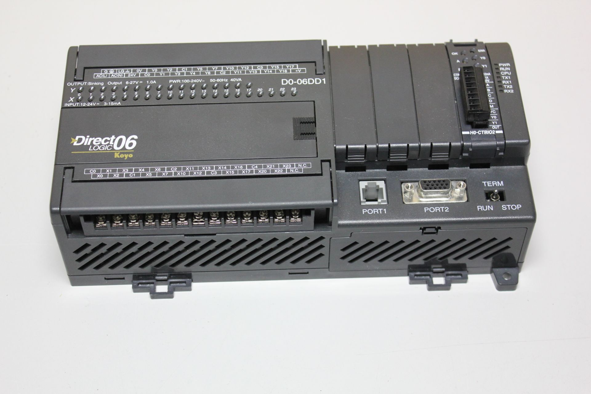 KOYO DIRECT LOGIC 06 PLC CPU CONTROLLER WITH HIGH SPEED COUNTER