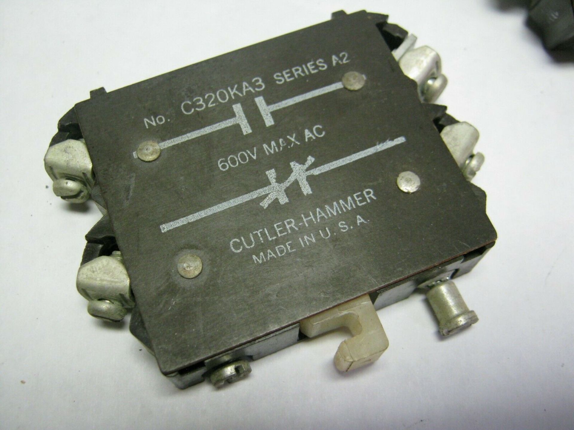 LOT OF CUTLER HAMMER AUXILIARY CONTACT - Image 2 of 3