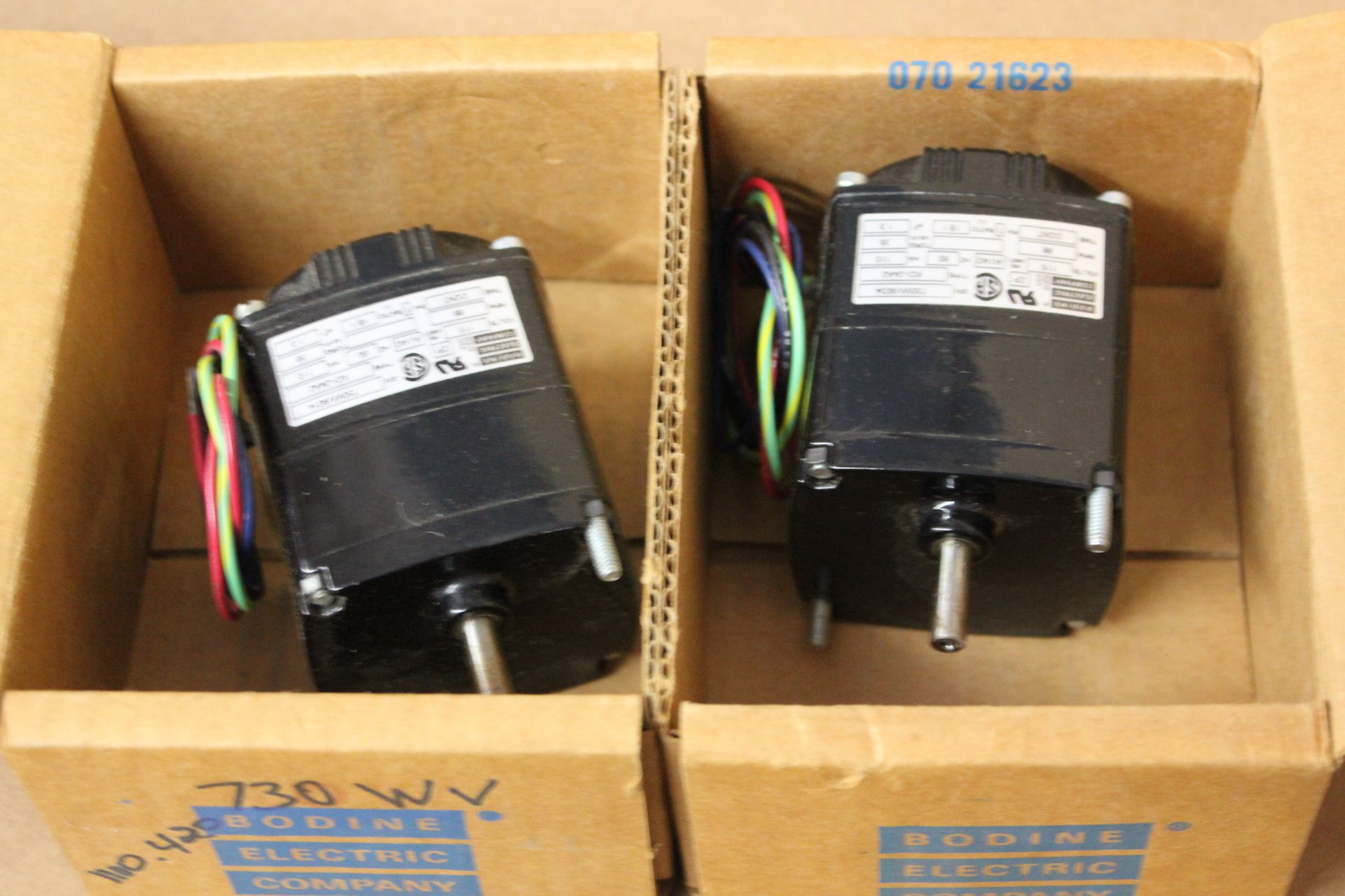 LOT OF NEW BODINE GEAR MOTORS - Image 2 of 6