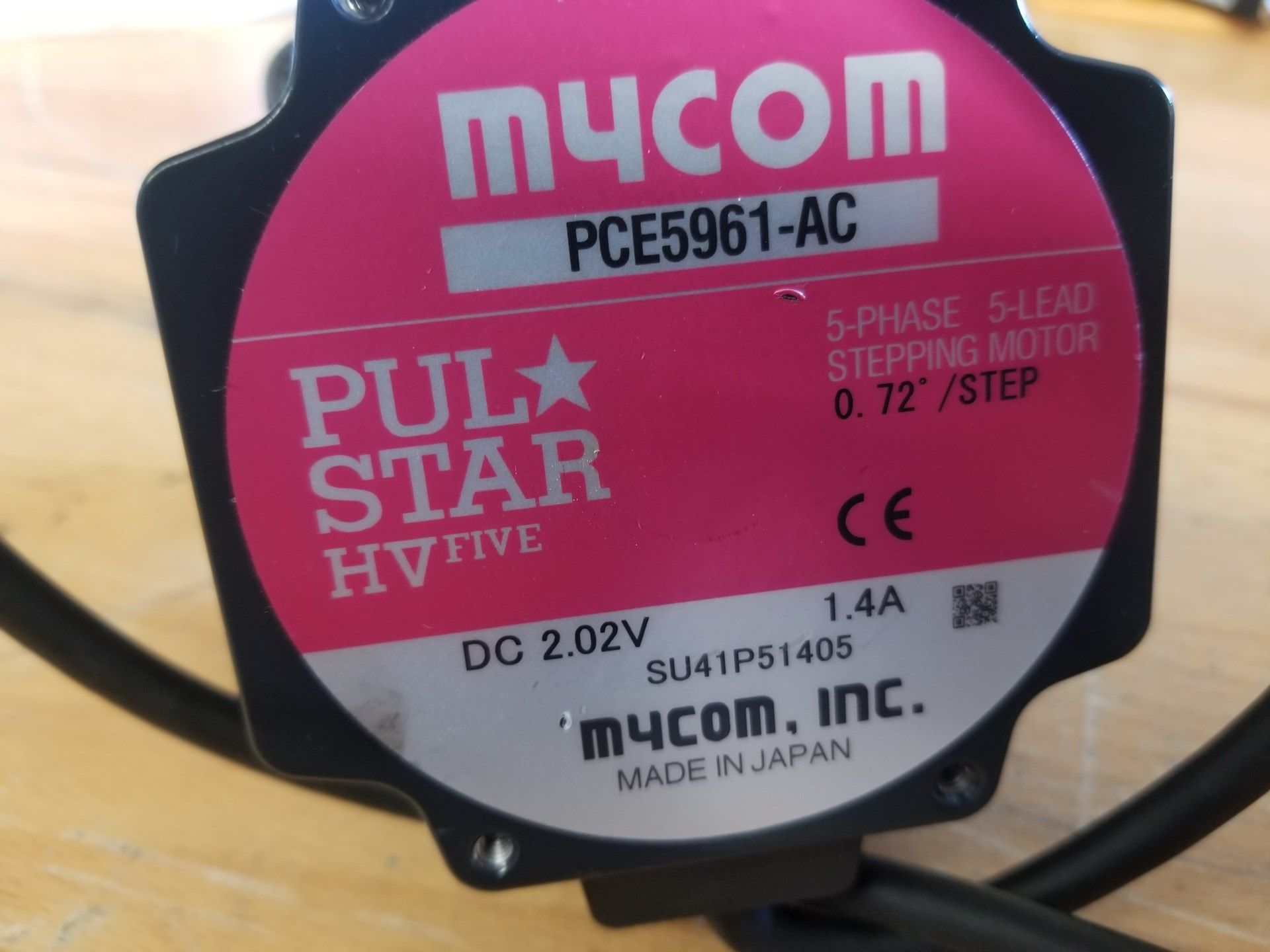 MYCOM PULSTAR STEPPER MOTOR WITH DRIVE - Image 2 of 3