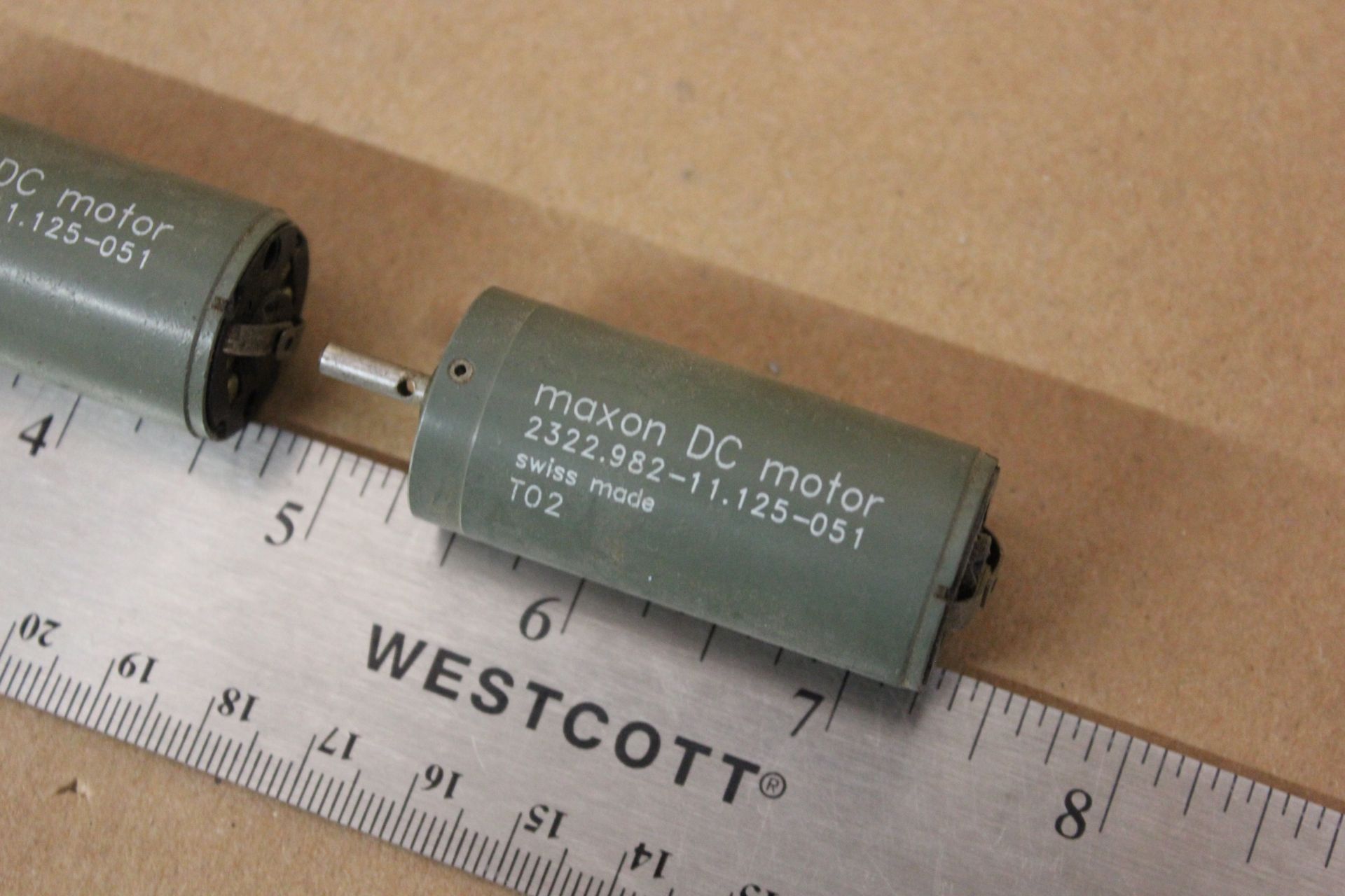 LOT OF MAXON DC MINI MOTORS - Image 3 of 3