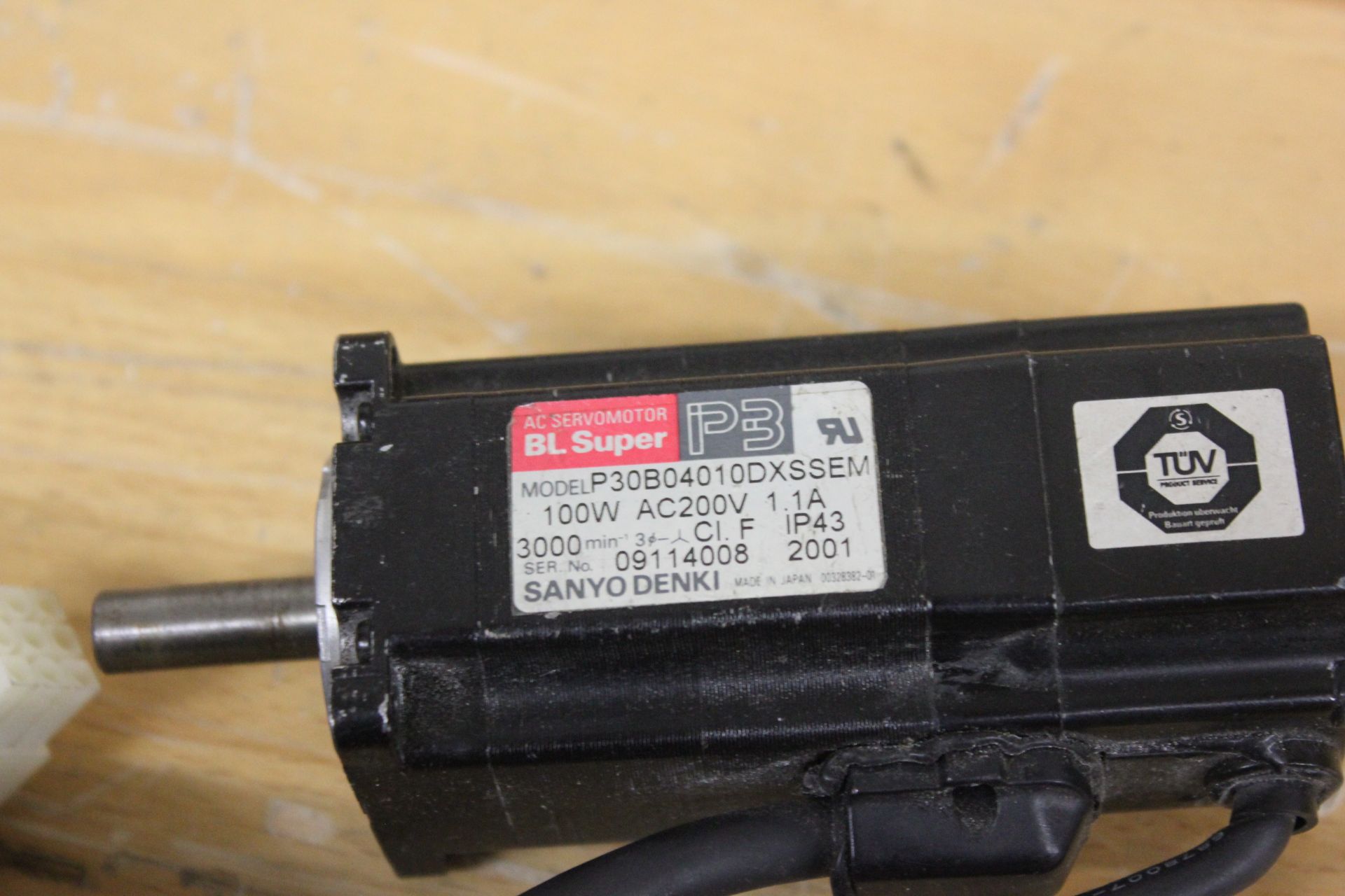 SANYO DENKI P3 BL SUPER AC SERVO MOTOR - Image 3 of 4