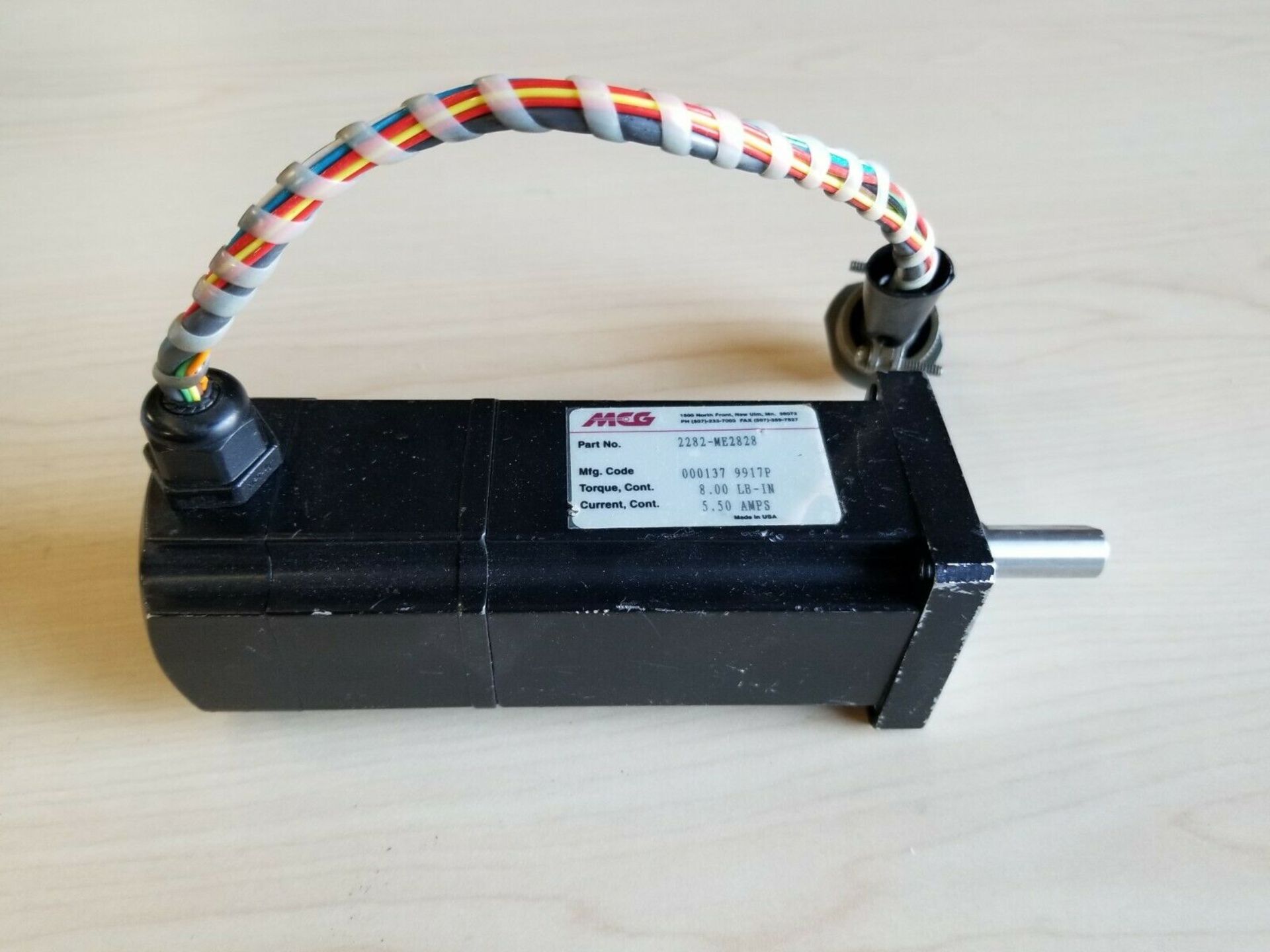 MCG 2282-ME2828 SERVO MOTOR