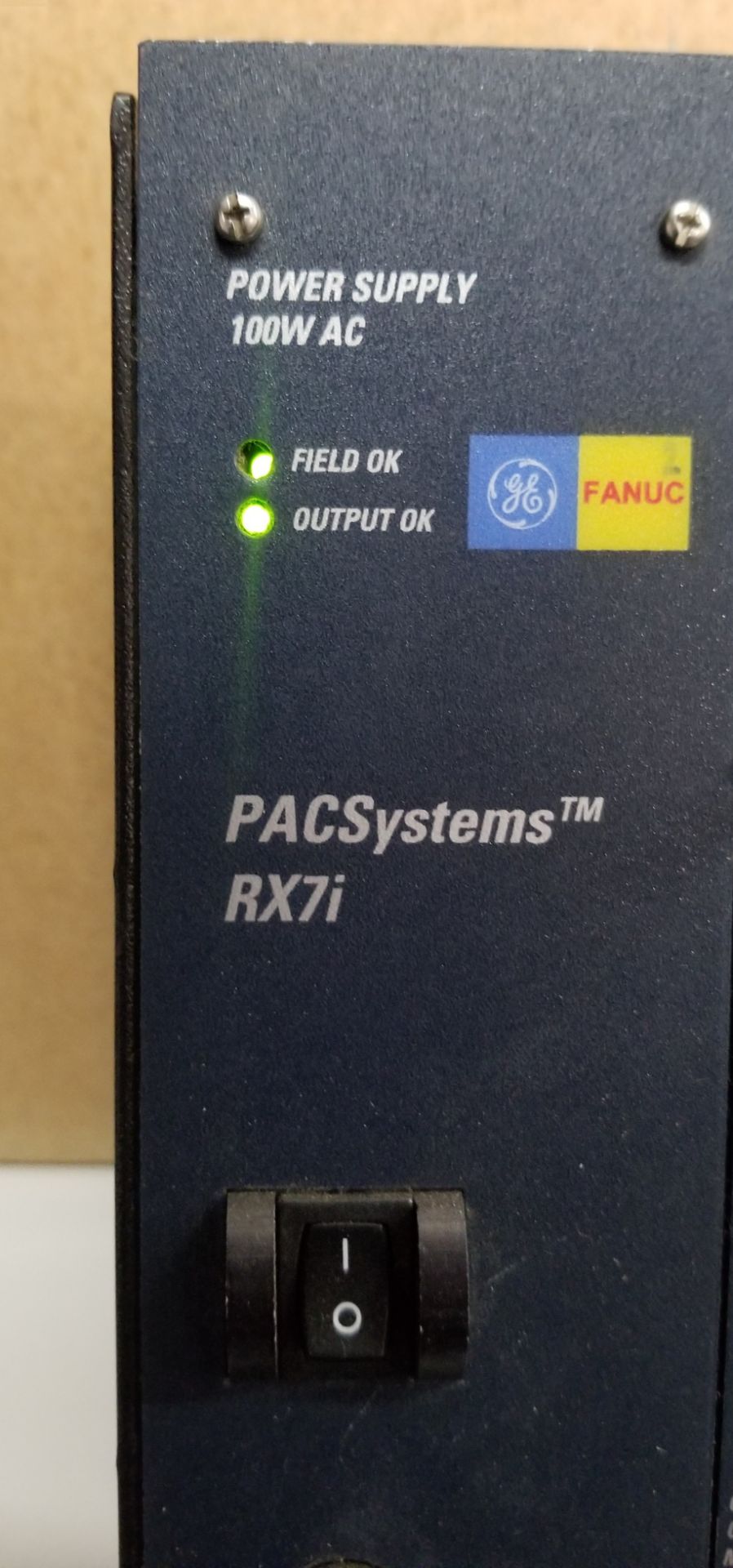 GE FANUC PACSYSTEMS RX7I PLC POWER SUPPLY - Image 5 of 5
