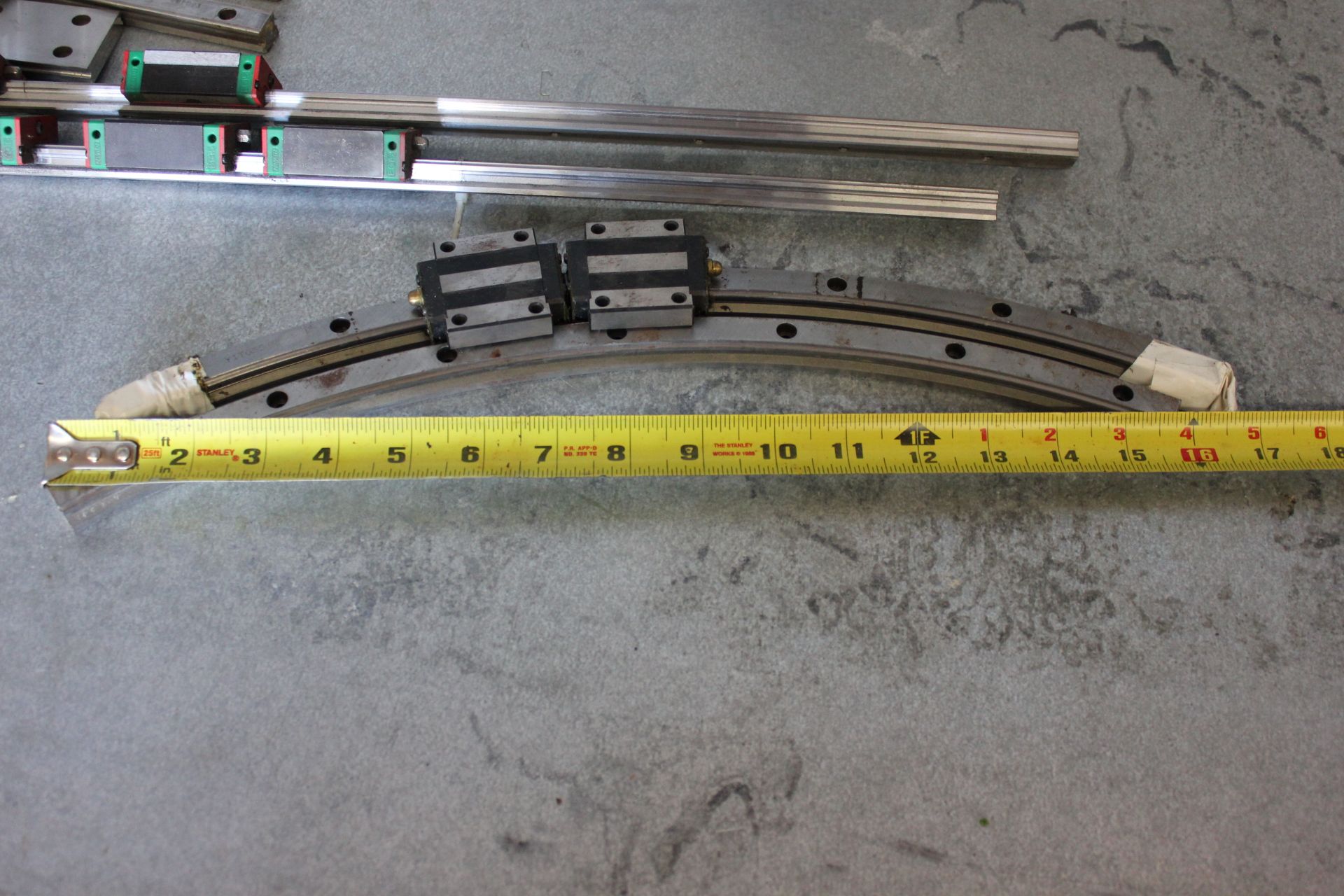 LOT OF LINEAR RAIL GUIDES WITH BEARING BLOCKS - HIWIN, THK,NB,ETC - Image 15 of 17