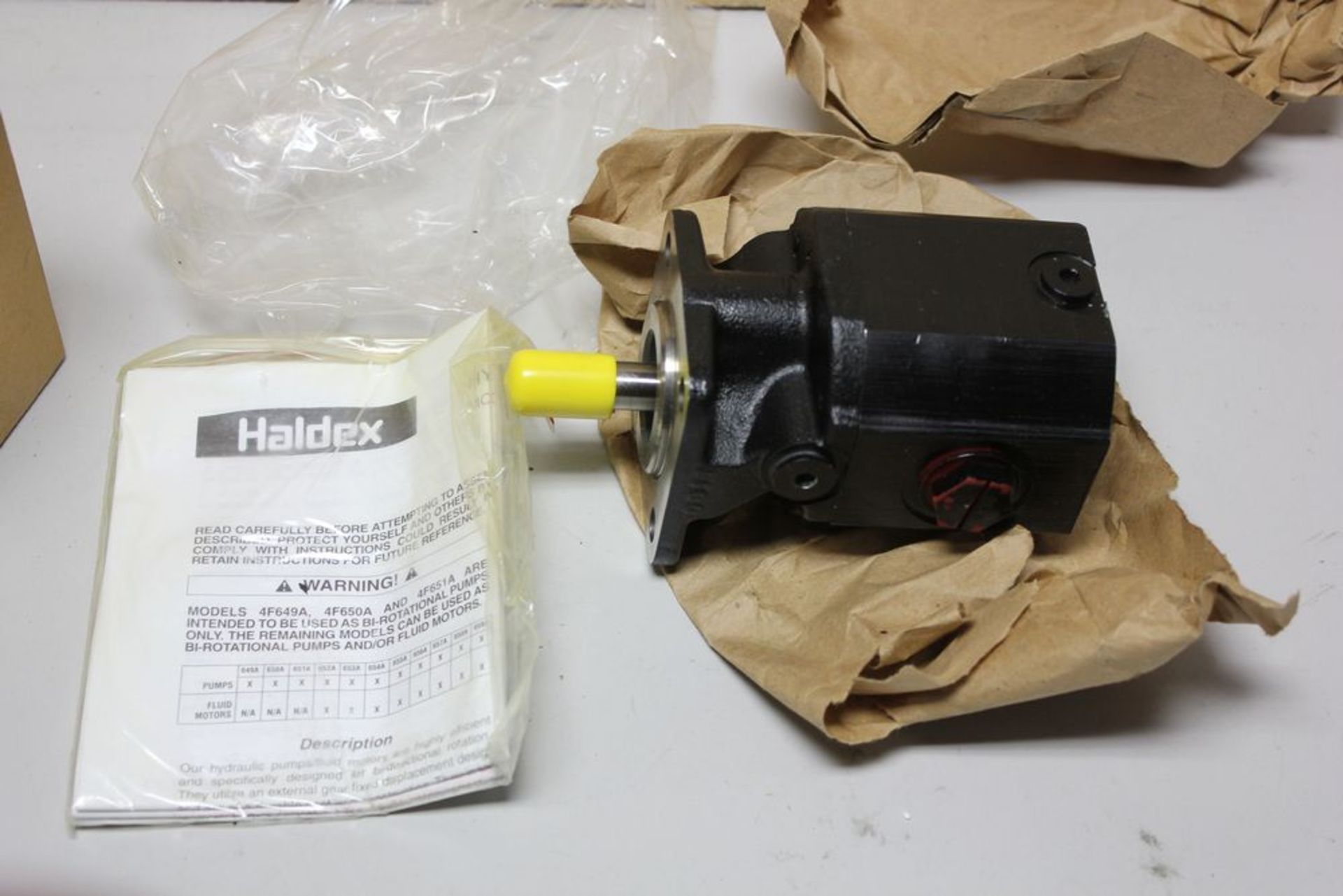 NEW HALDEX HYDRAULIC PUMP/FLUID MOTOR - Image 2 of 6